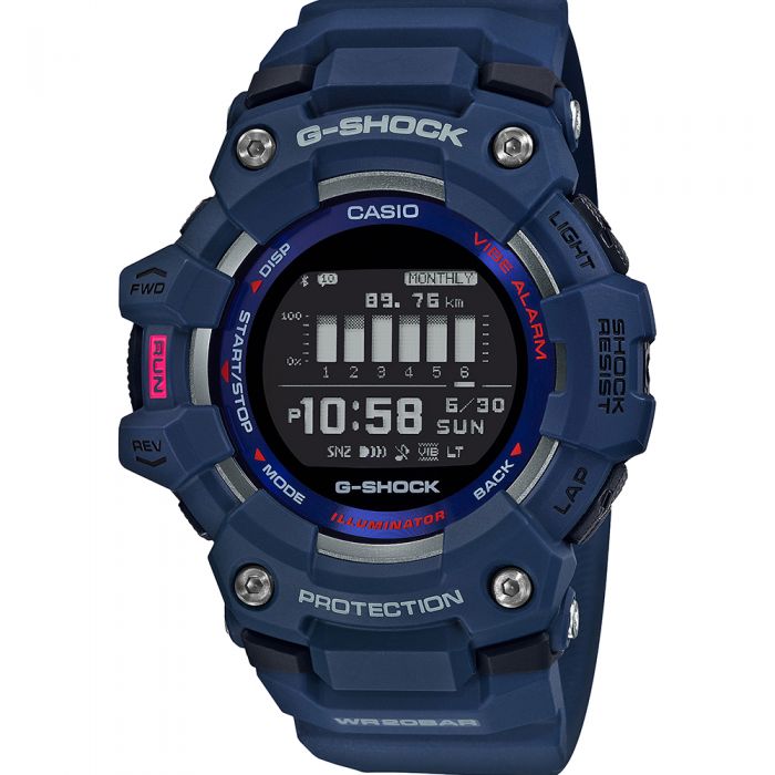 G Shock GBD100-2D Bluetooth Smartwatch with Step Tracker & Heart Rate Monitor - Perfect for Fitness, Running & Outdoor Activities