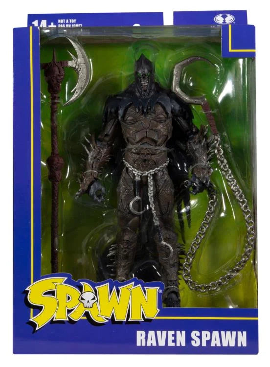 Raven Spawn Deluxe Action Figure - Spawn's Universe Collectible Toy for Adults & Fans | Perfect for Display, Gifts & Comic Book Collections