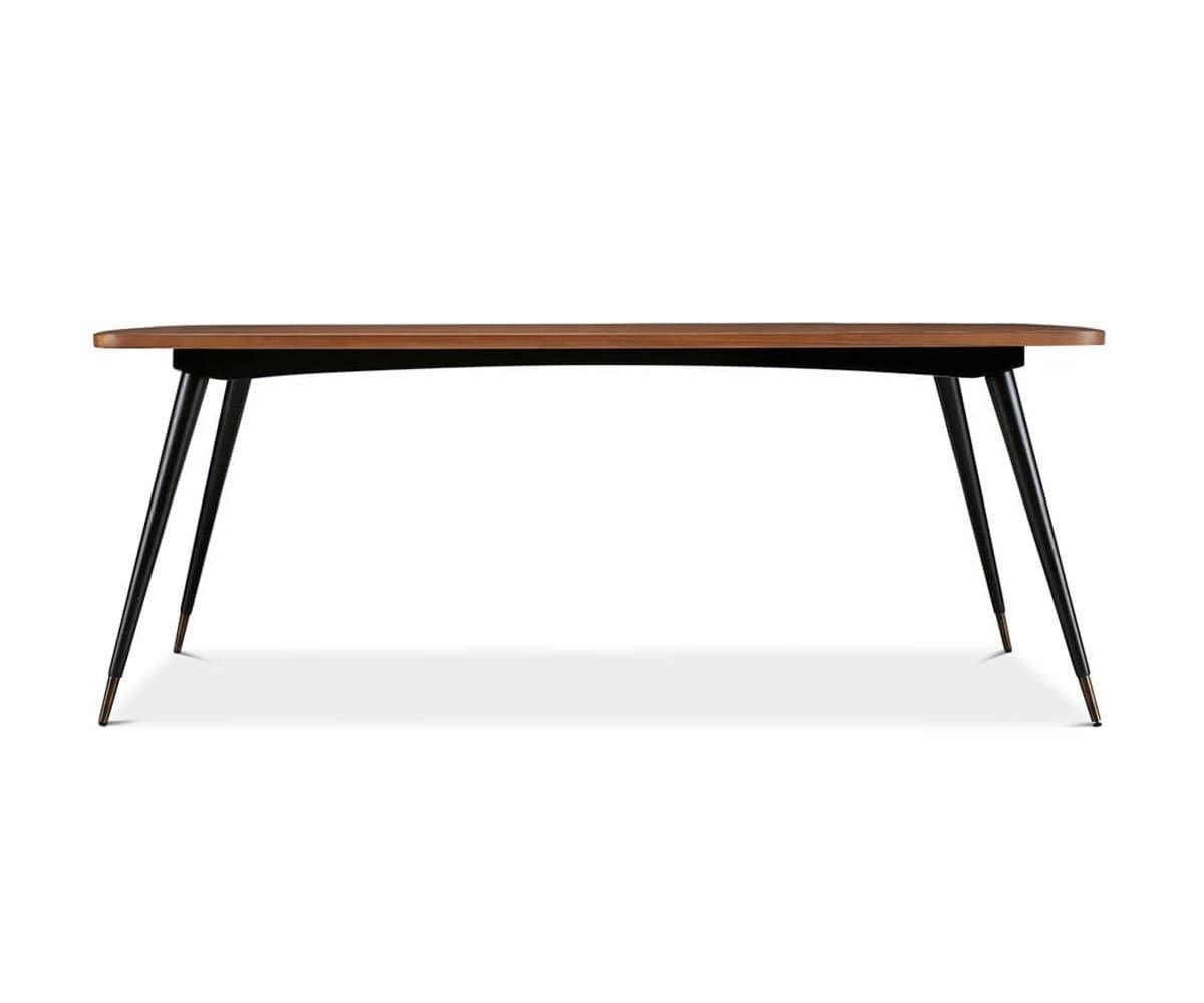 Lanson Modern Dining Table Set for 6 - Solid Wood Kitchen Table with 6 Chairs - Perfect for Family Meals, Dinner Parties & Small Spaces