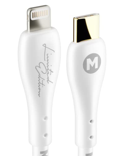 Premium MAGFAST Lux 6ft MFi-Certified Lightning Cable - USB-C to Lightning Fast Charging Cord for iPhone - Tangle-Free & Ultra Durable (25K Bends) - Perfect for Home, Office, Travel & Car Charging