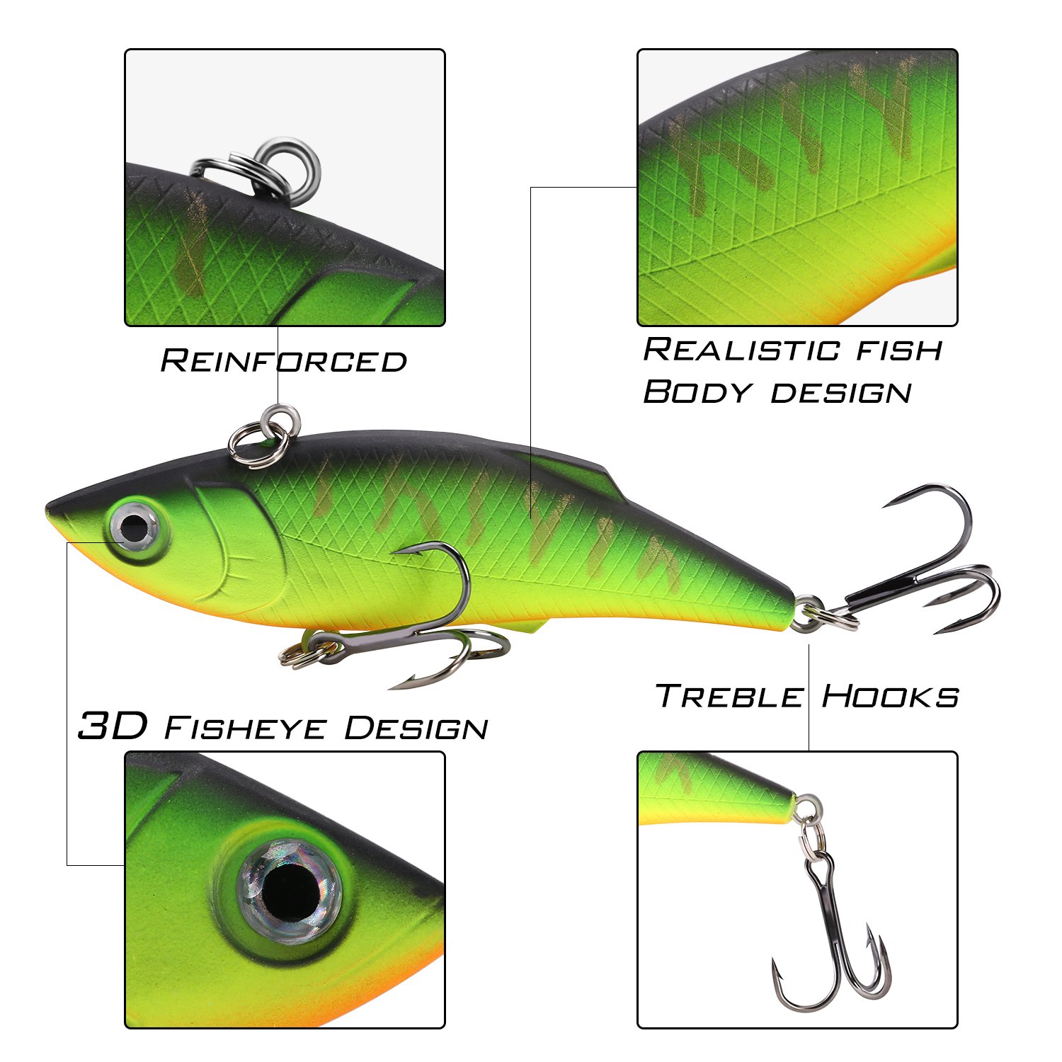 **Sougayilang Minnow Fishing Lures Crankbaits Set – Hard Baits & Swimbaits for Trout, Bass, Perch – Topwater Lures for Boat Fishing (Ideal for Freshwater & Saltwater Angling)**