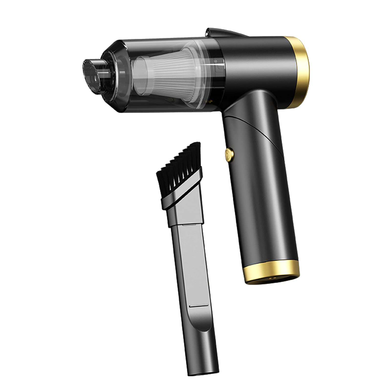 9Kpa Cordless Handheld Vacuum Cleaner - Rechargeable, HEPA Filter, LED Light, 3-in-1 Foldable Design for Pet Hair, Home & Car Cleaning (Black) | Portable & Lightweight Tech for Quick Cleanups