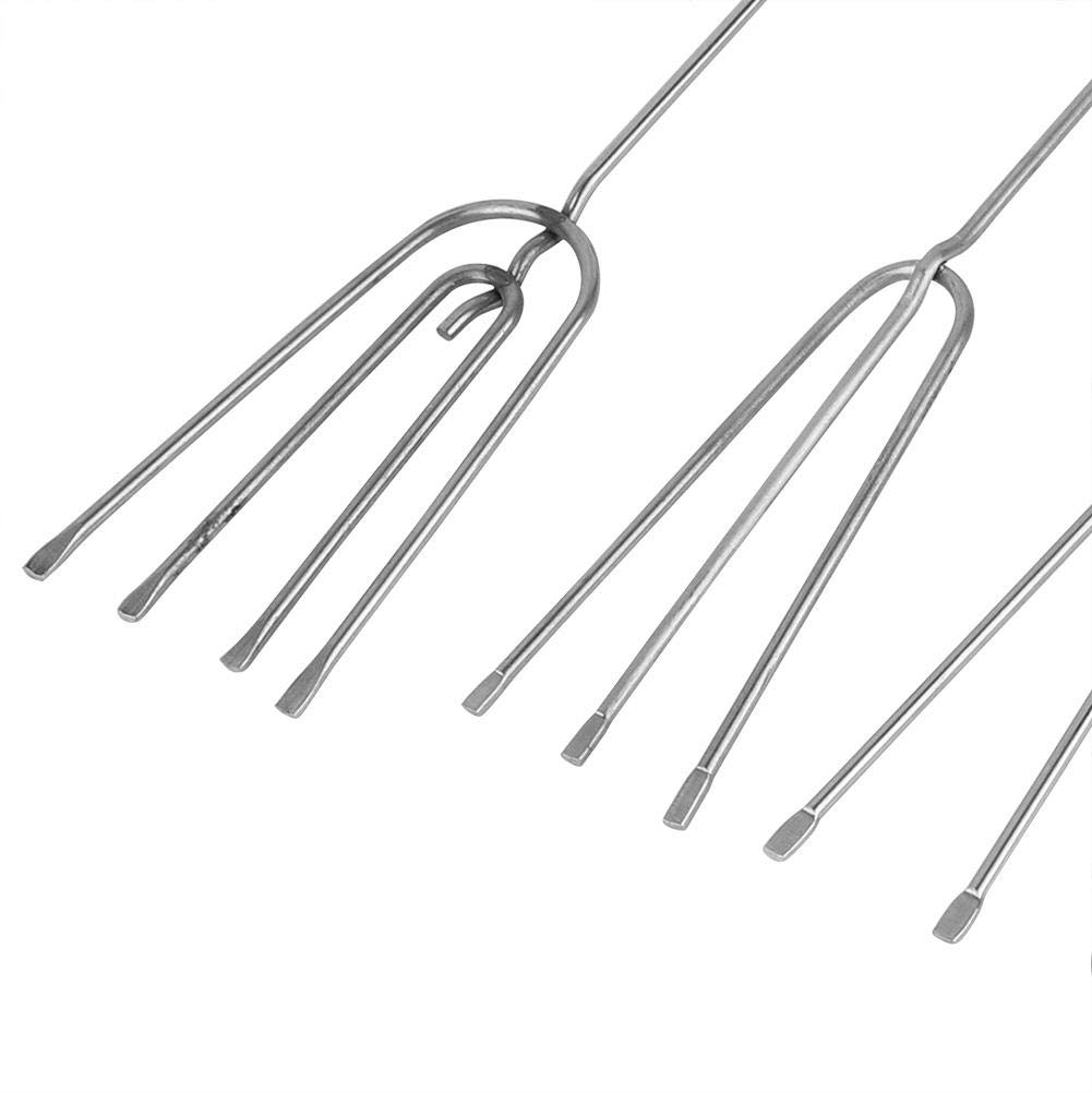 10Pcs Stainless Steel Chocolate Dipping Forks - Professional Baking Tools for DIY Desserts, Candy Making & Cake Decorating - Perfect for Parties, Weddings & Home Baking