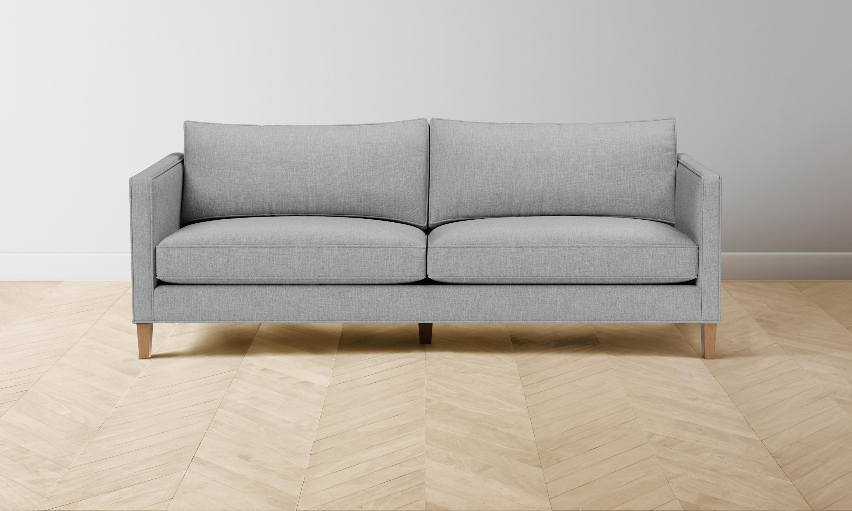 Premium Crosby Sofa - Performance Linen Weave Cloud Couch with Ultra-Soft Comfort | Perfect for Living Room, Lounge & Family Room Relaxation