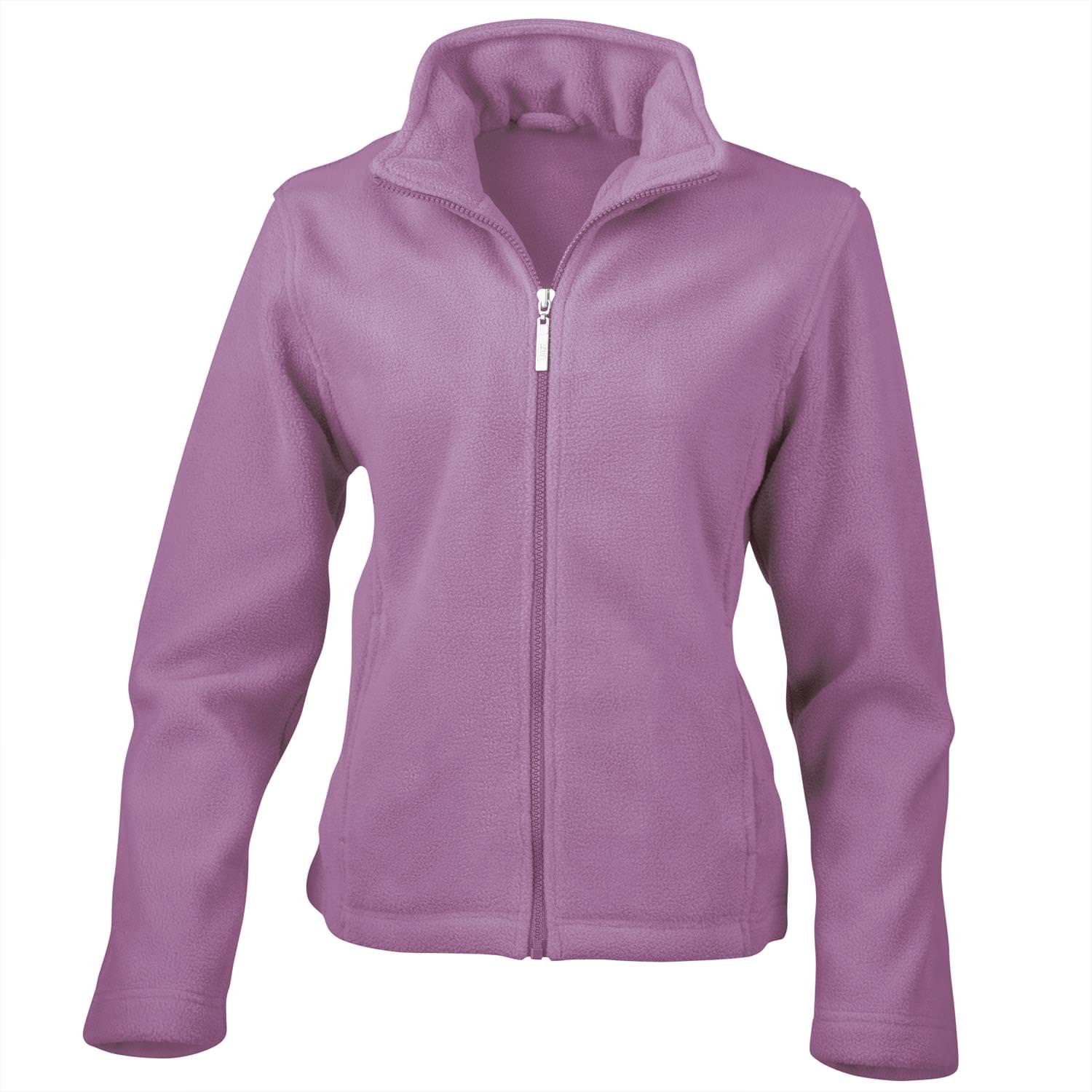 Women's Lightweight Semi-Micro Fleece Jacket - Soft Warm Outdoor Pullover for Hiking, Camping & Casual Wear