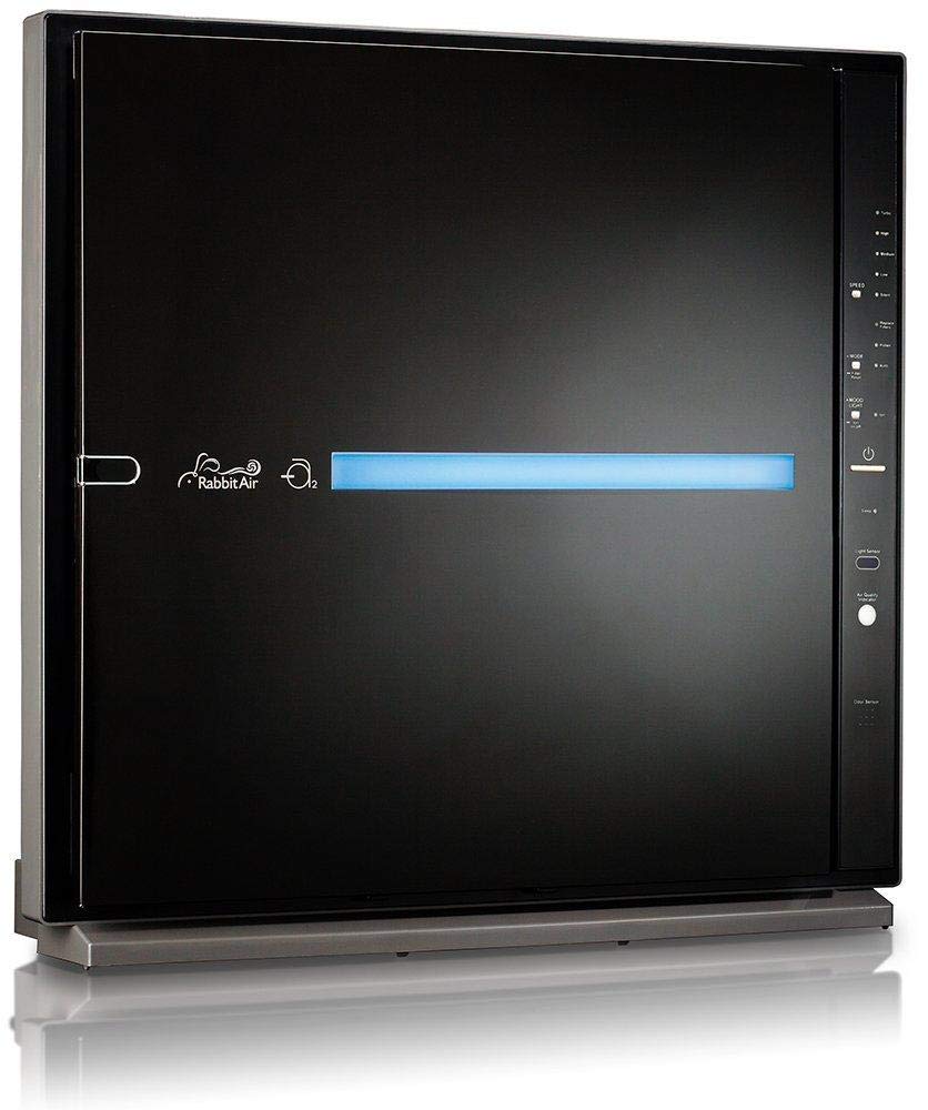 Rabbit Air MinusA2 Ultra Quiet HEPA Air Purifier with WiFi - SPA-780N Black | Germ Defense & Odor Elimination | Perfect for Bedrooms, Offices & Allergy Relief