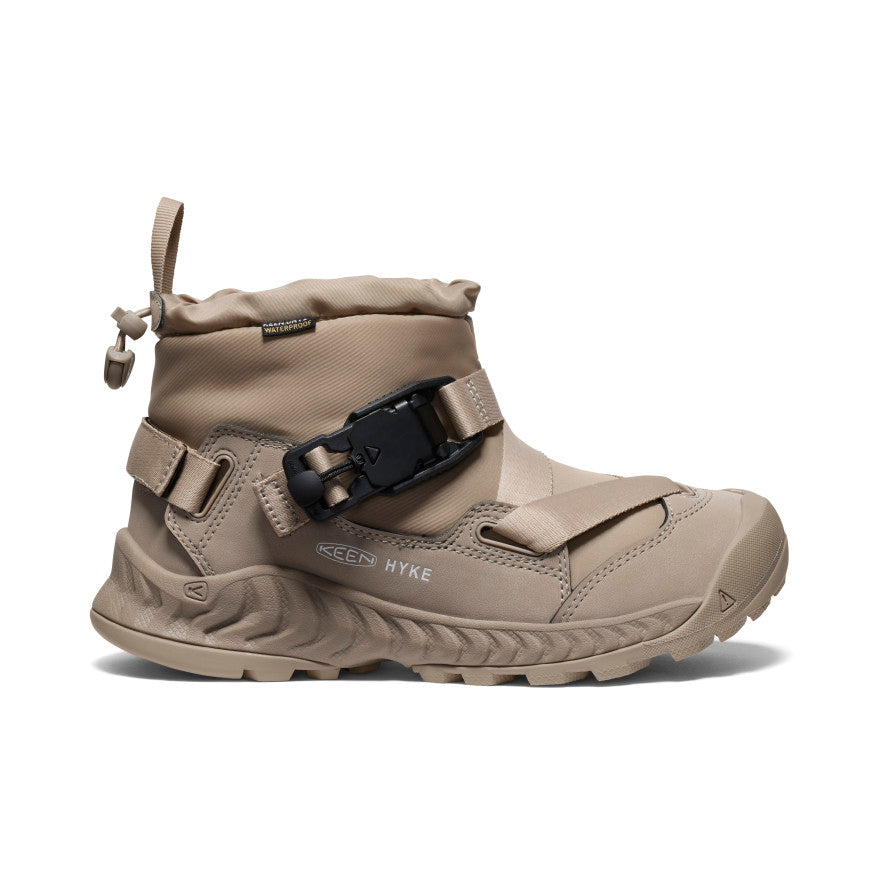 Women's Hoodzerra NXIS Waterproof Winter Boots - HYKE Timberwolf Style | Warm Snow Boots for Hiking, Outdoor Activities & Cold Weather Fashion