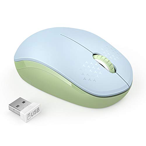 Light Blue and Green