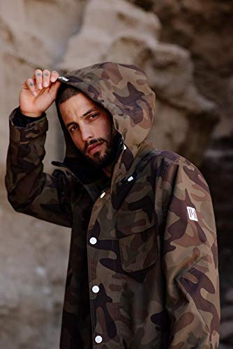 Holden Men's Waterproof Hooded Deck Jacket - Windproof Winter Coat for Outdoor Activities & Casual Wear