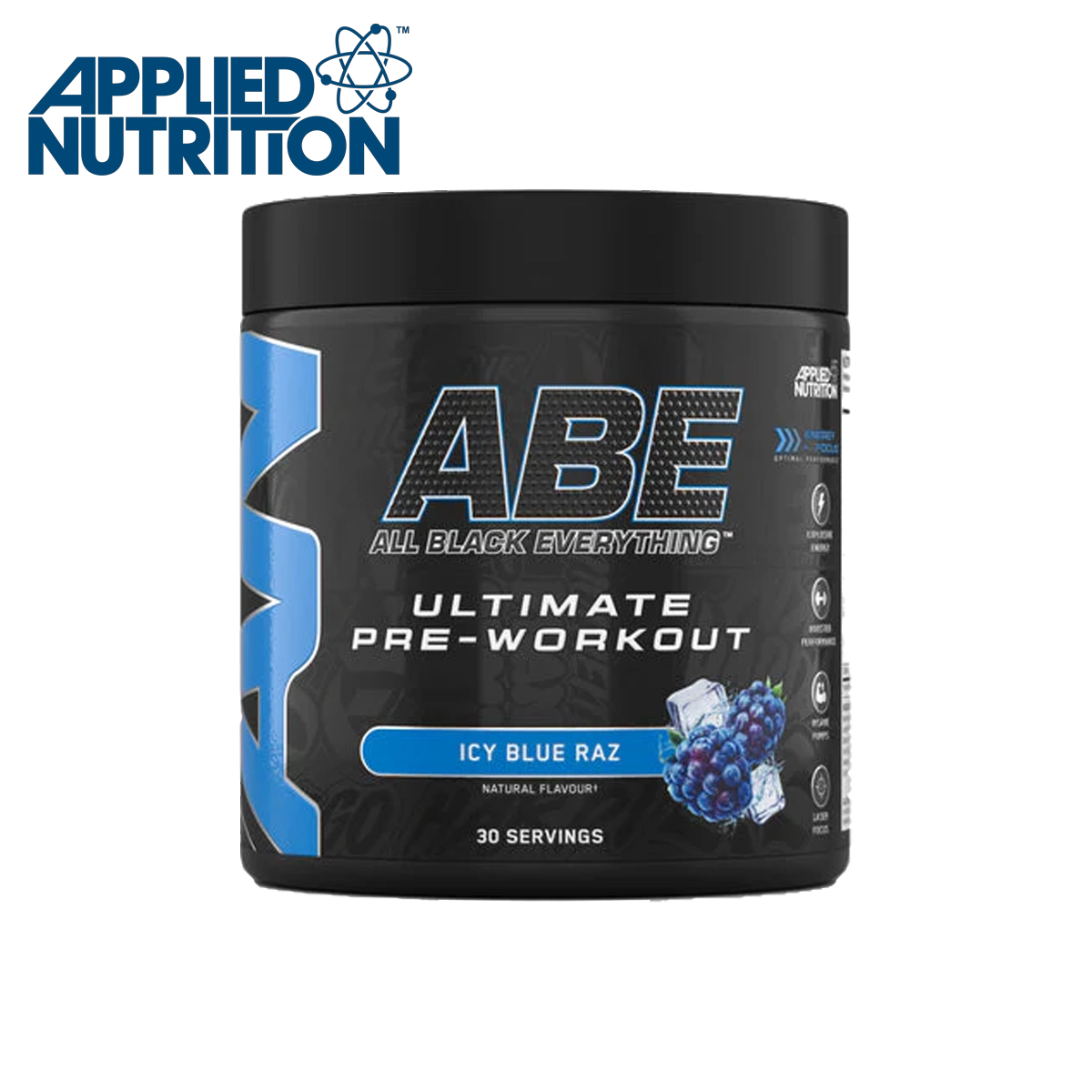 Applied Nutrition ABE (All Black Everything) Ultimate Preworkout Powder 315g - Boost Energy & Performance for Intense Workouts & Gym Sessions