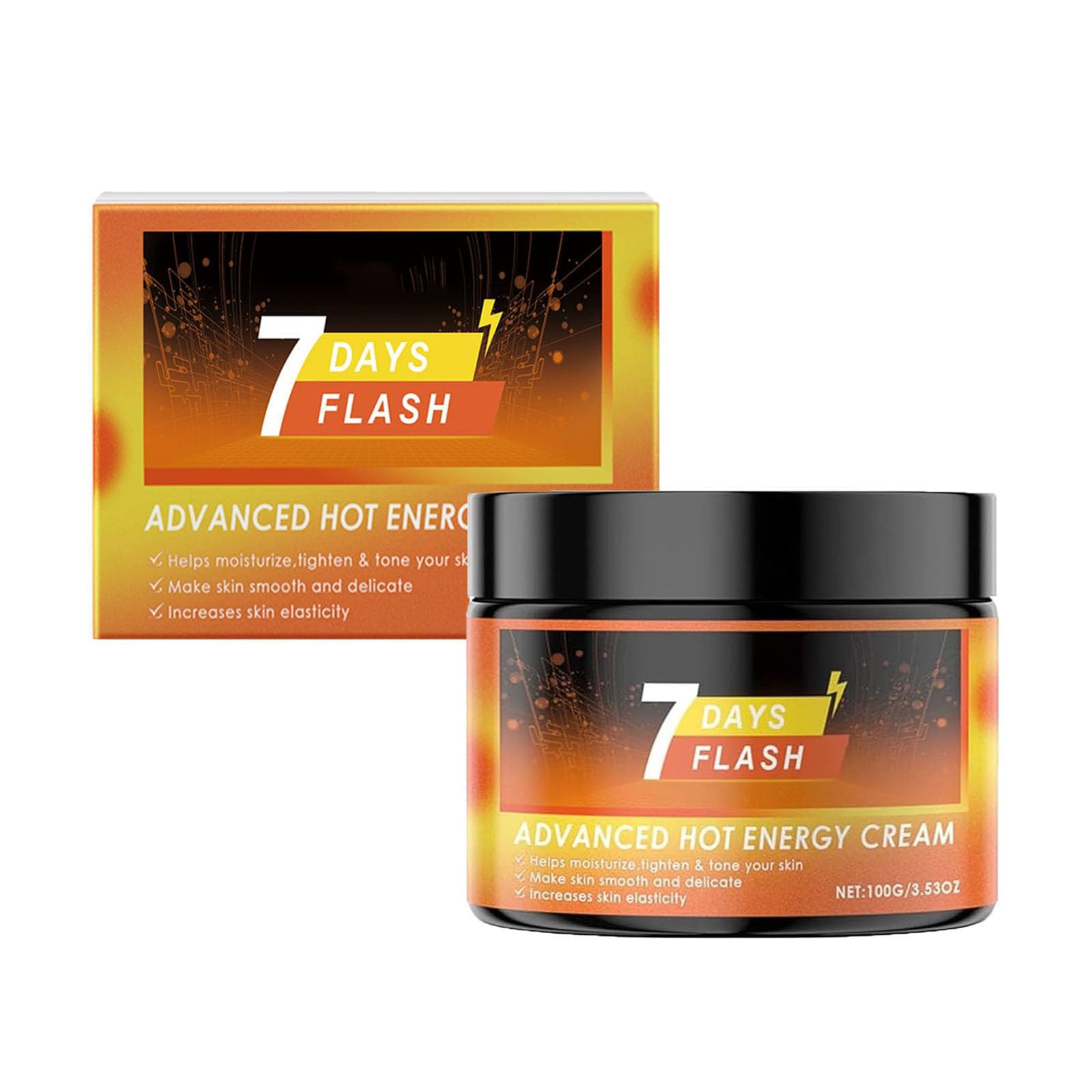 Premium Hot Sweat Cream for Intense Workouts - 7 Day Fast Acting Sweat Enhancer | Skin Smoothing & Moisturizing Body Care Cream for Gym, Sauna & Weight Loss Sessions