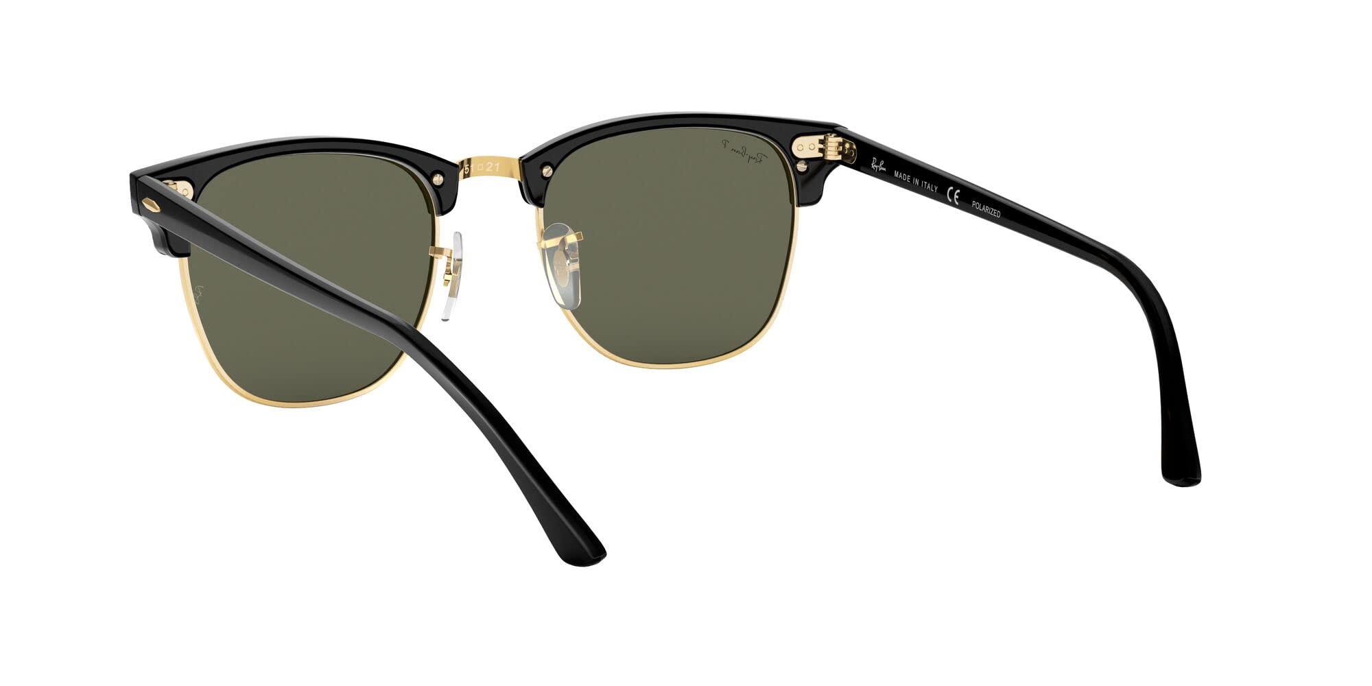 Ray-Ban RB3016 Clubmaster Square Sunglasses for Men & Women – Classic Retro Style, UV Protection, Lightweight & Comfortable – Perfect for Driving, Outdoor Activities & Fashion Accessories