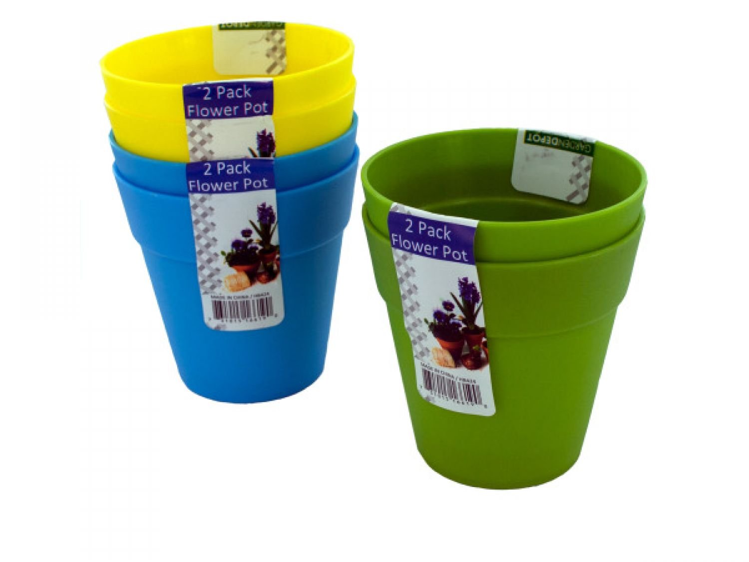 StarSun Depot 144-Pack Plastic Flower Pots for Plants - Durable Garden Planters, Lawn & Outdoor Decor - Perfect for Indoor Herb Gardens, Succulent Arrangements & Patio Landscaping