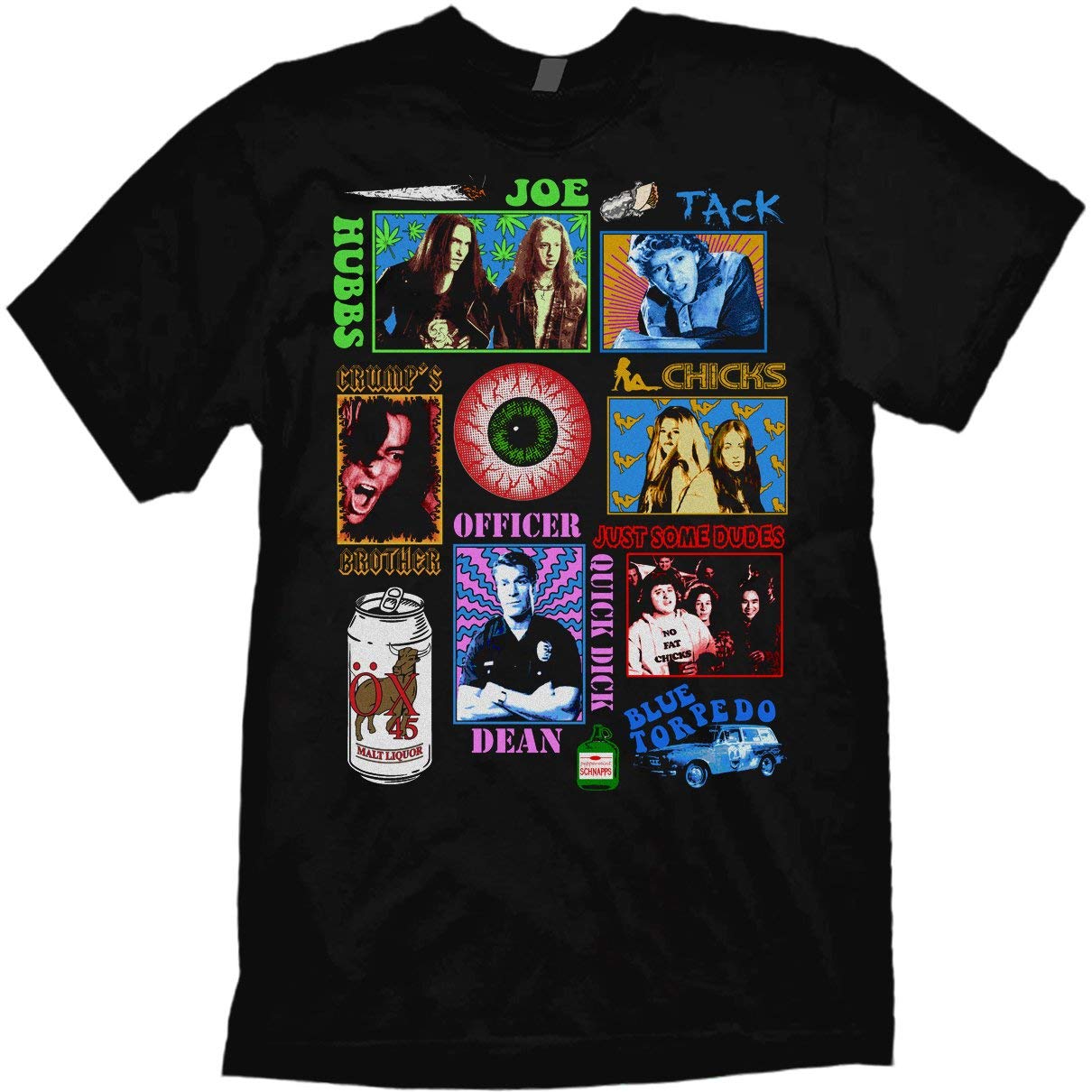 Jared Swart The Stoned Age Graphic T-Shirt - Vintage Cannabis Artwork & Apparel - Perfect for 420 Celebrations, Music Festivals & Stoner Fashion