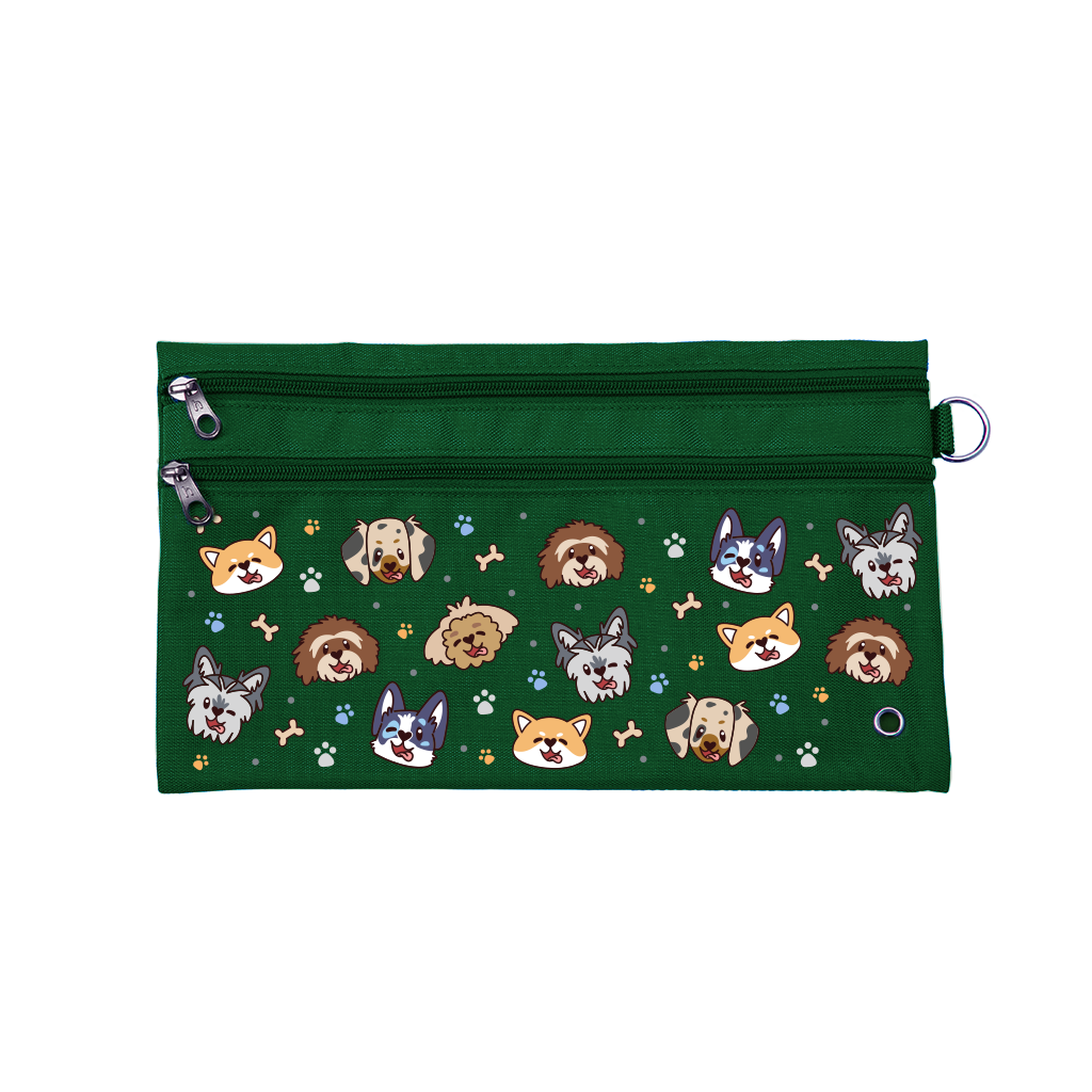 Cute Puppy Pals Pencil Case for Kids - School Supplies Organizer for Boys & Girls - Perfect for Classroom, Homework & Art Projects