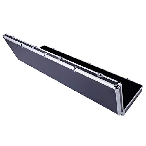Secure Aluminum Locking Gun Case - Heavy Duty Pistol Storage Box with Key Lock for Handguns (13.5 x 3.5 x 12 cm) | Fast 3-7 Day Delivery | Ideal for Home Security, Travel & Range Use