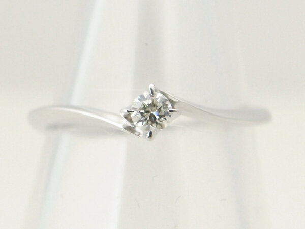 4℃ Diamond Ring K18WG Size 8 in 18K White Gold - Perfect for Engagement, Wedding & Anniversary Gifts