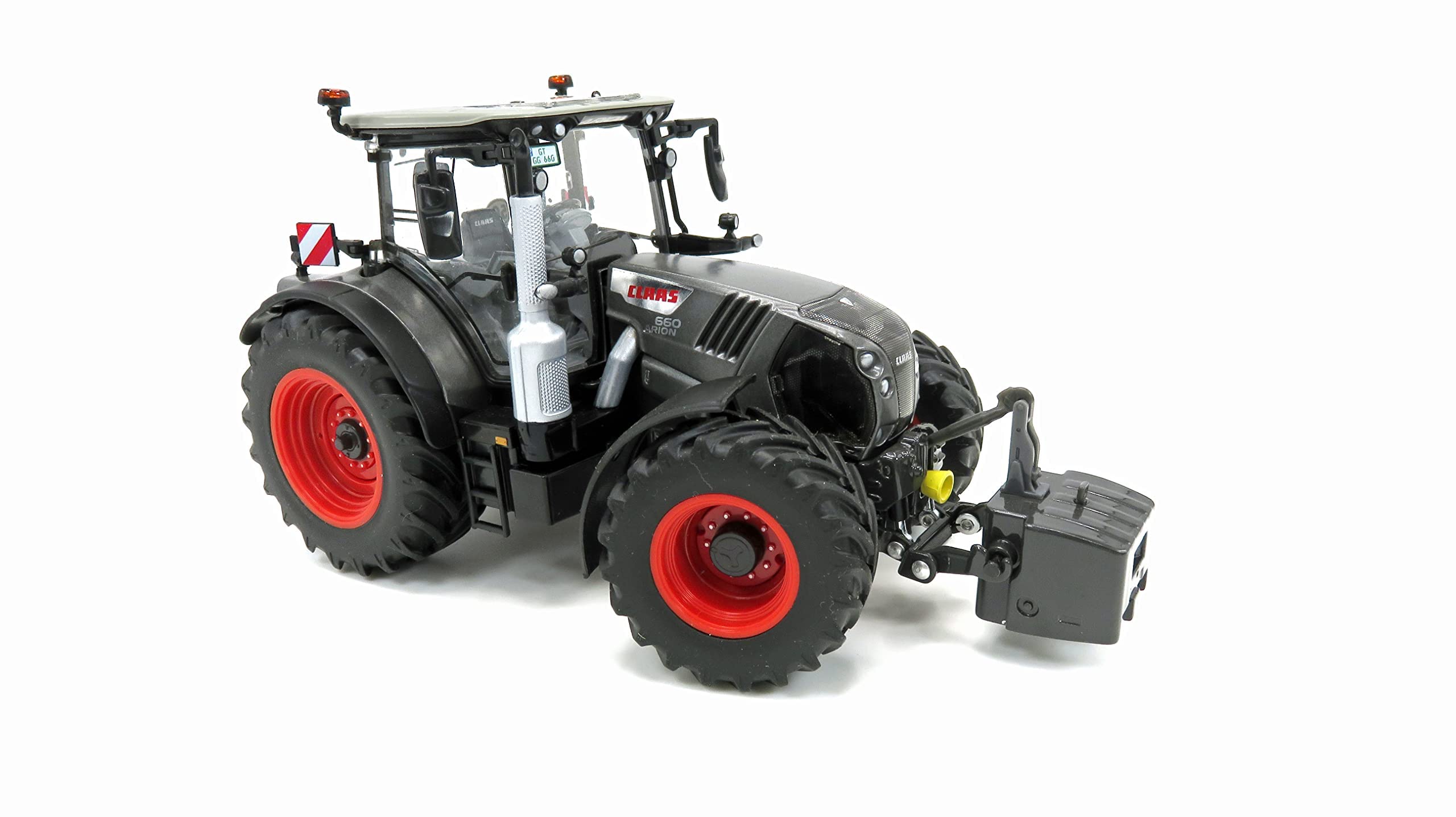 Wiking CLAAS Arion 660 Gunmetal Grey 1:32 Scale Die-Cast Tractor Model Limited Edition 02574710 - Perfect for Collectors, Farm Displays & Agricultural Enthusiasts