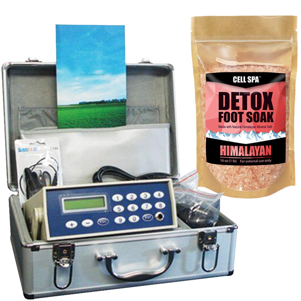 Fir Belt Chi Ionic Ion Detox Machine Foot Bath Spa for Relaxation & Cleansing - Himalayan Salt Therapy for Home Use | Perfect for Stress Relief & Detoxification