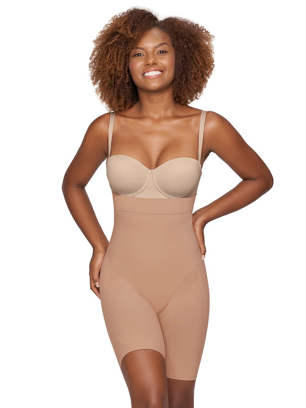 Seamless High Waisted Shapewear Shorts - Butt Lifting & Tummy Control Underwear for Women | Perfect Under Dresses, Jeans & Workout Clothes