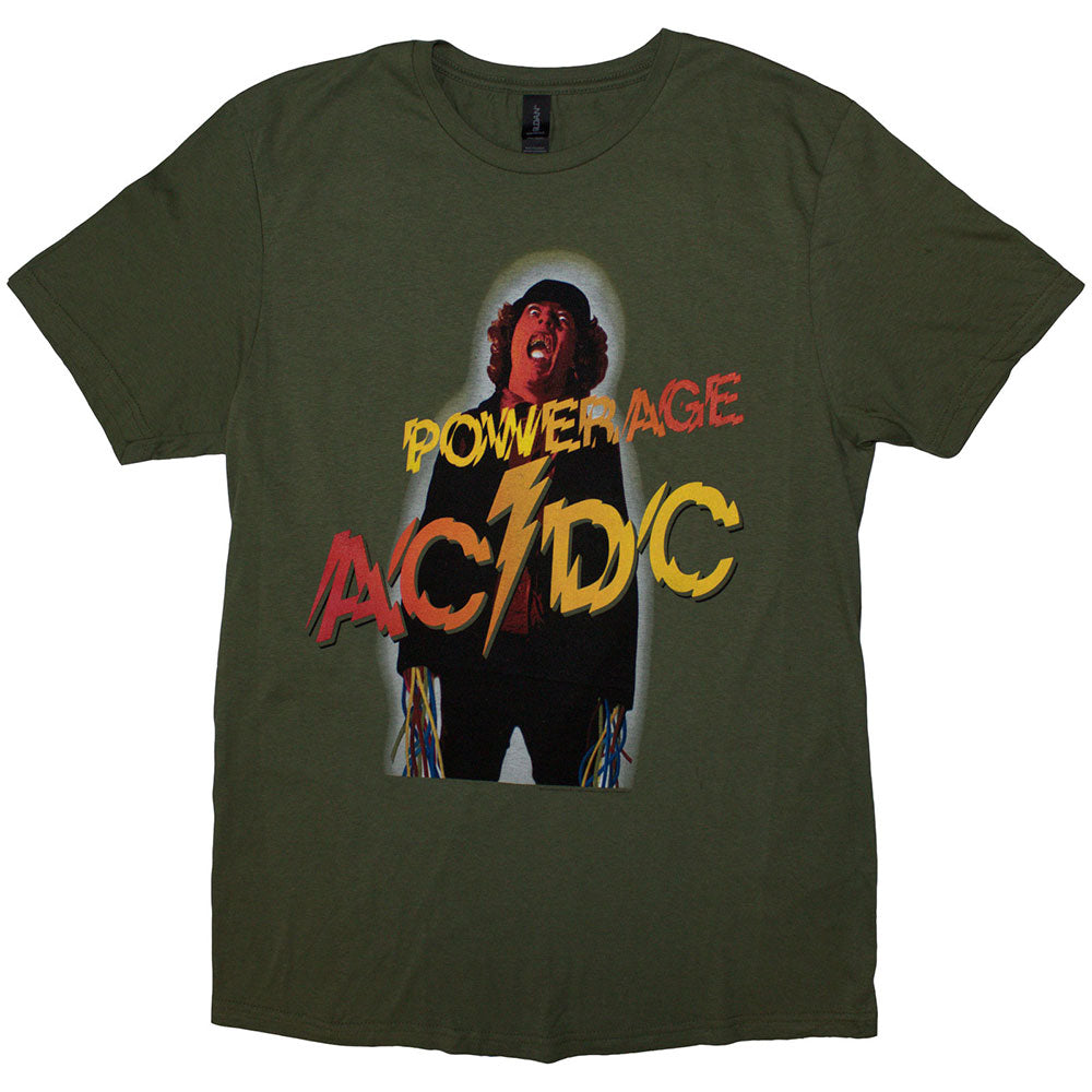 AC/DC Powerage Vintage Rock Band T-Shirt - Classic Tour Merch for Concerts & Music Fans