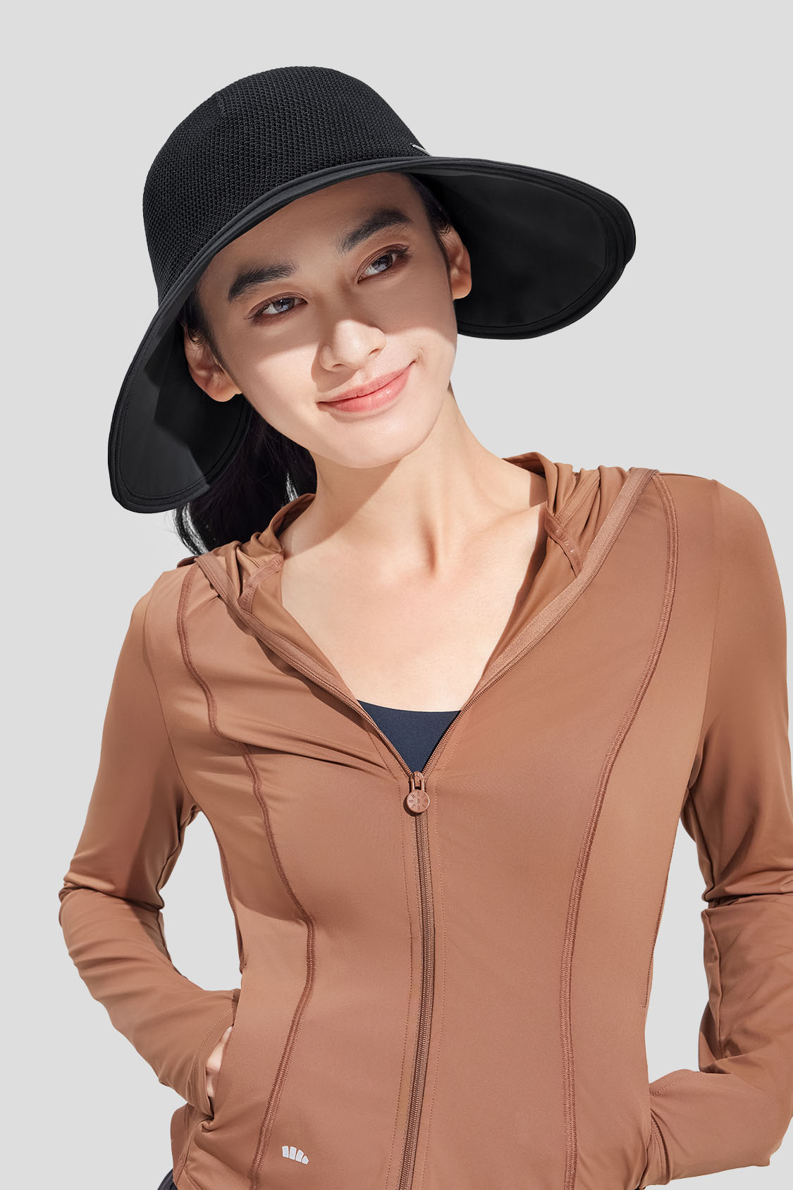 Onni Women's Wide Brim Bucket Hat UPF50+ Sun Protection - Perfect for Beach, Hiking, and Outdoor Activities