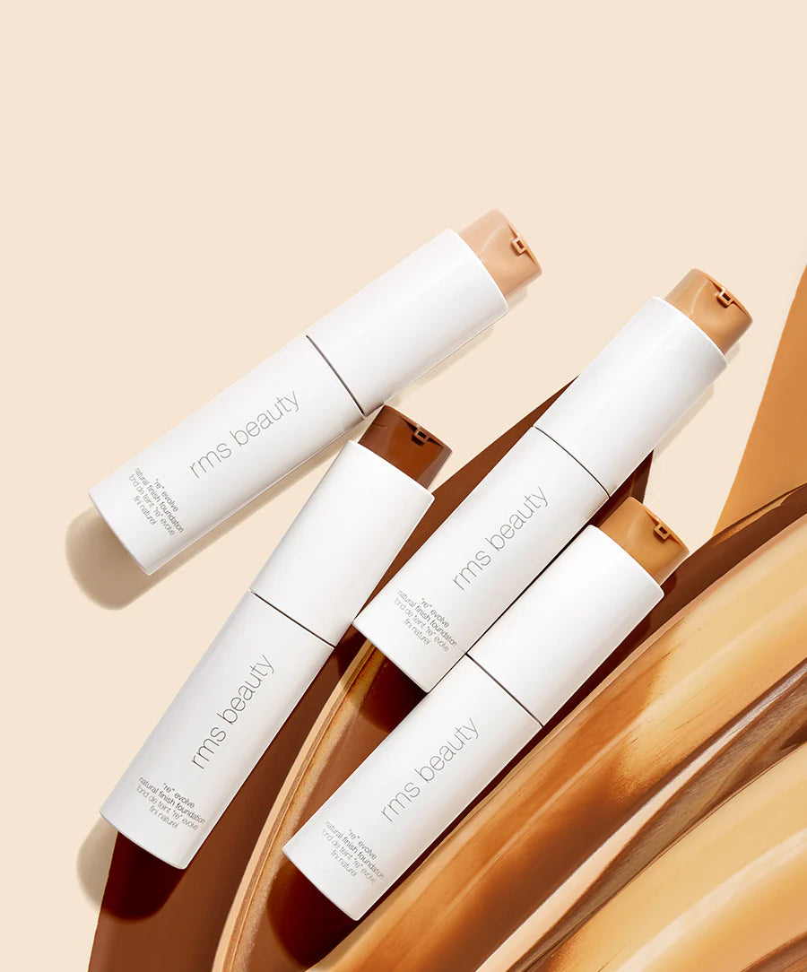ReEvolve Natural Finish Foundation - Vegan, Cruelty-Free & Lightweight for Flawless Coverage | Perfect for Daily Wear & Special Occasions