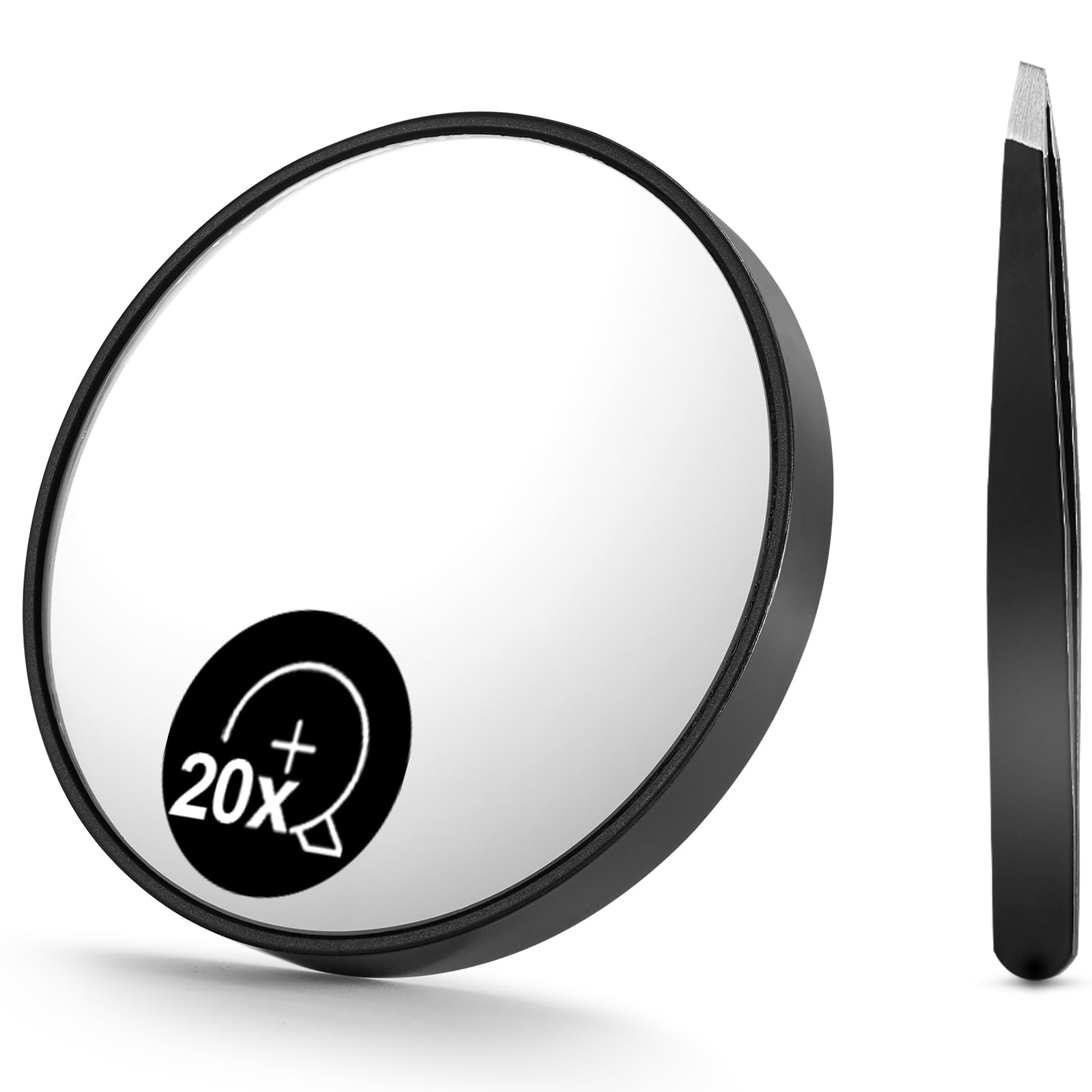 OMIRO 20X Magnifying Mirror with Suction Cup - 3.5