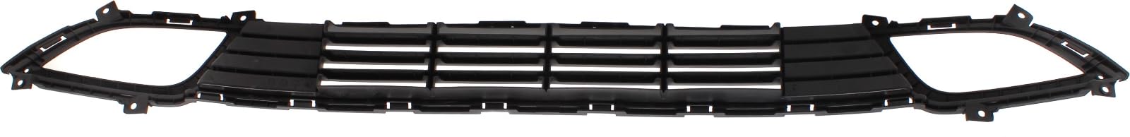 TE 17-18 Front Bumper Grille - Textured Dark Gray w/Pre-Collision System for Ford Trucks