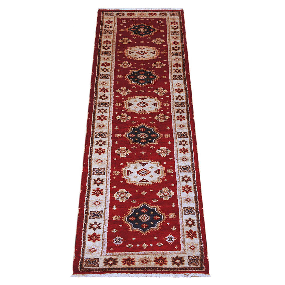 Handmade Afghan Ghashghai Wool Rug - Traditional Persian Design for Living Room, Bedroom & Home Decor