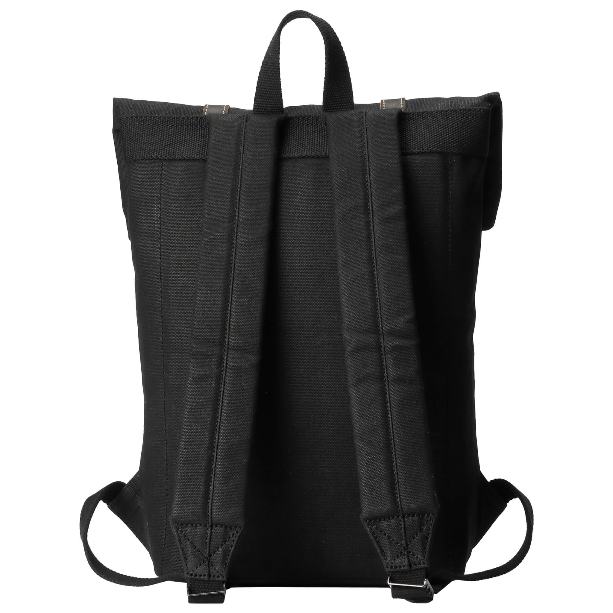 Troop London Heritage Small Canvas Backpack - Vintage Style Lightweight Daypack for Men & Women - Perfect for Travel, Hiking, School and Everyday Use