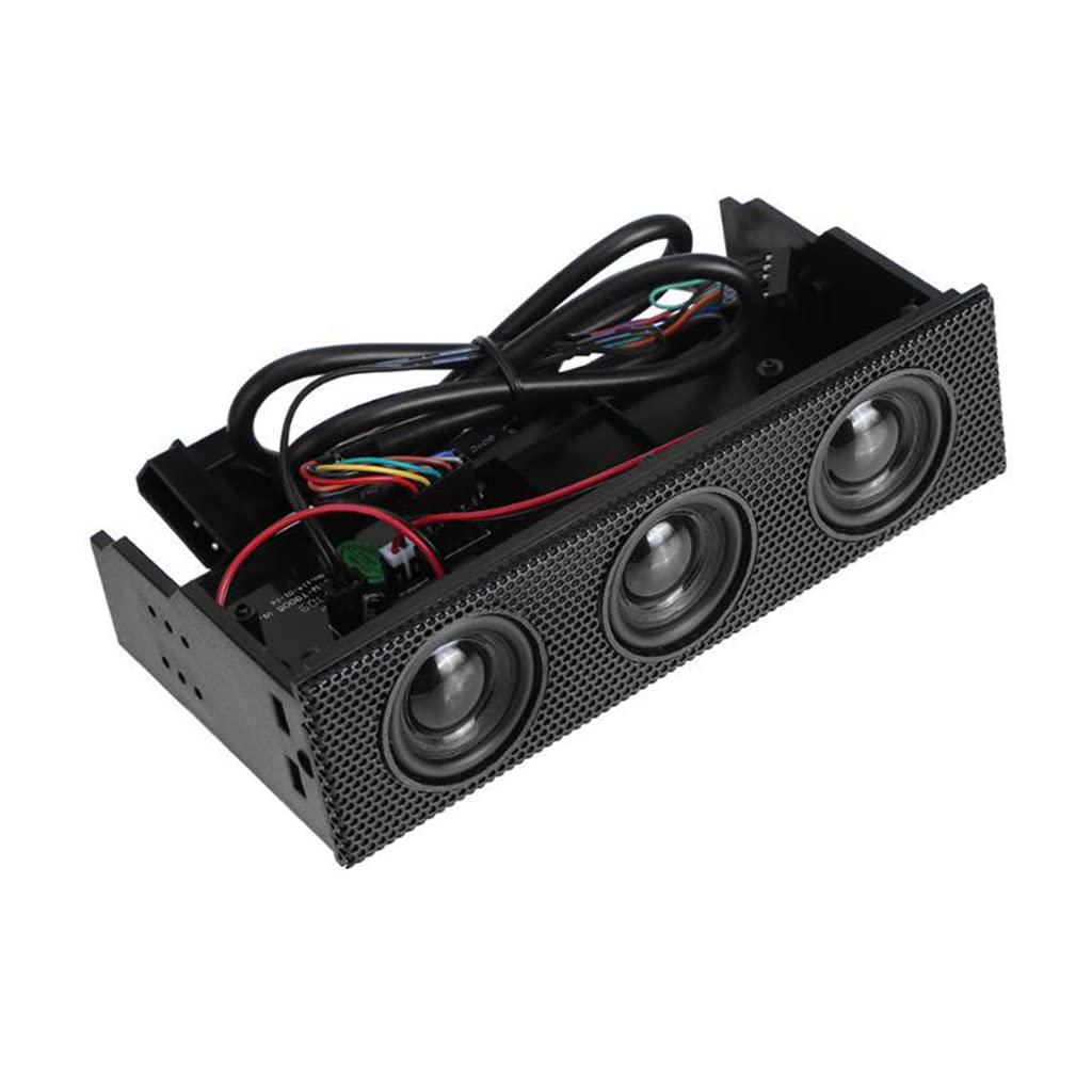 Limtula Stereo Speaker for PC Case - Front Panel Built-in with Low Temp Resistance for Gaming & Home Theater