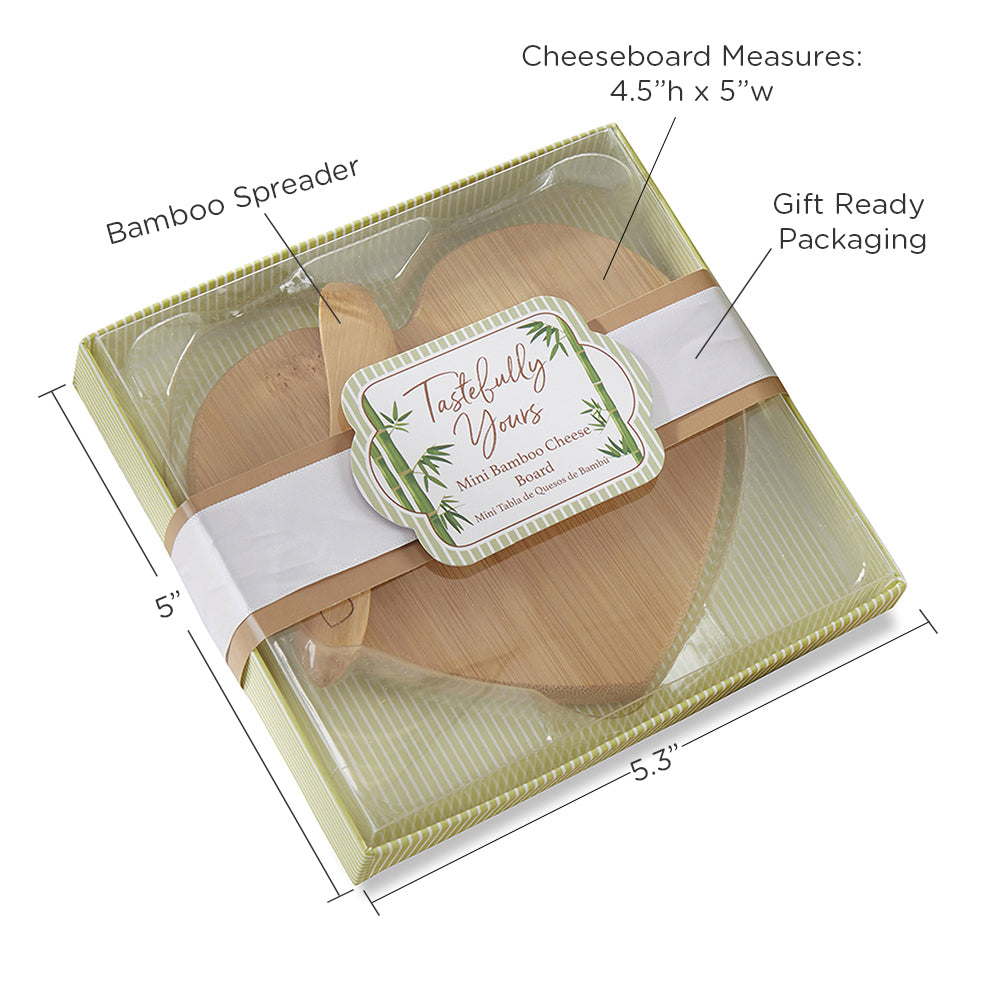 Heart-Shaped Bamboo Cheese Board Set - Elegant Charcuterie Serving Tray for Wine & Cheese Pairing, Perfect for Valentine's Day Gifts, Anniversary, Romantic Dinner and Housewarming Party