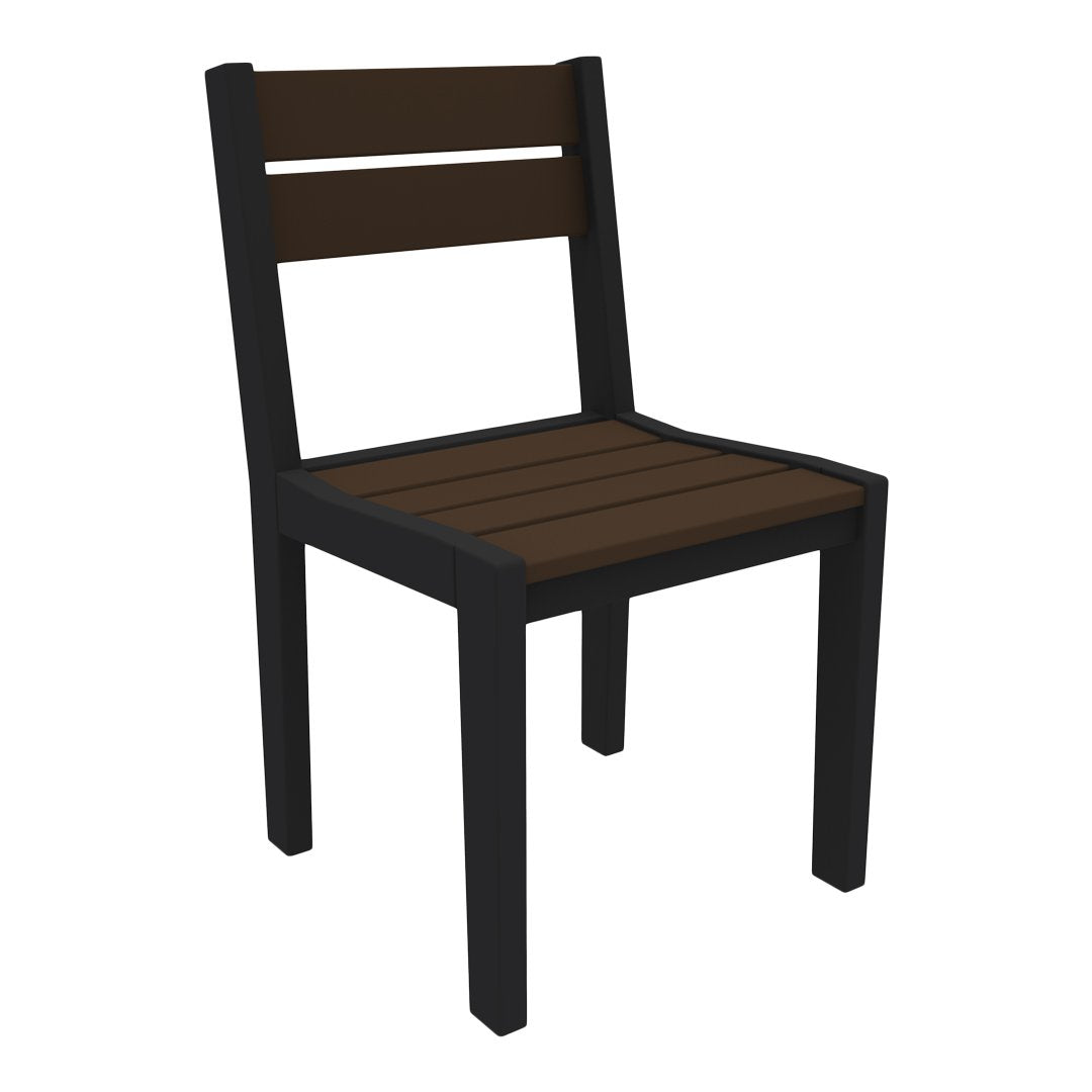 Stylish Coastline Cafe Dining Chair - Modern Wooden Bistro Chair for Kitchen, Restaurant & Patio - Perfect for Home, Cafe & Outdoor Dining