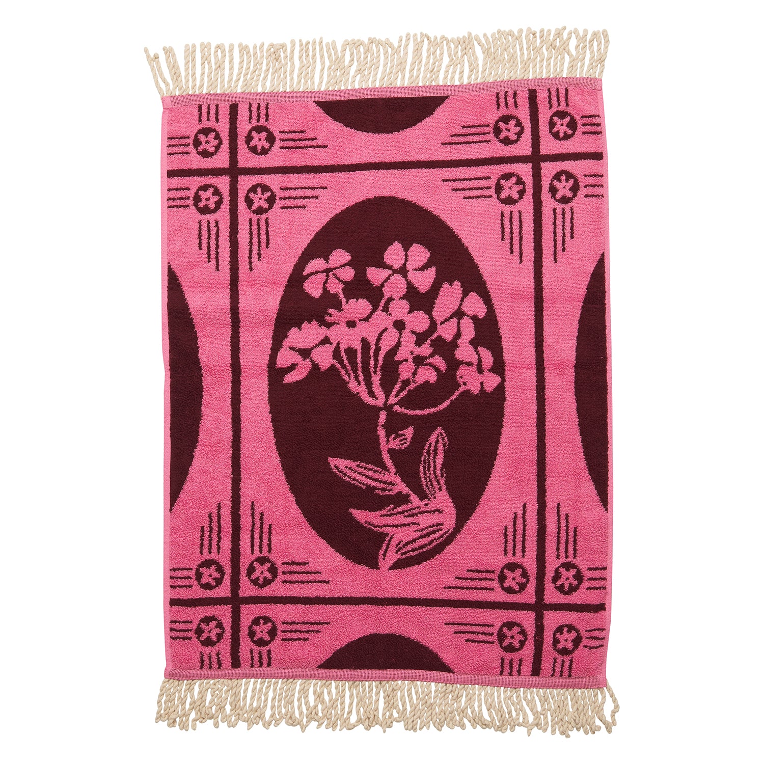 Gigi Hand Towel - Soft & Absorbent Bath Towel, Cosmo Pink - Perfect for Bathroom, Kitchen & Spa Use