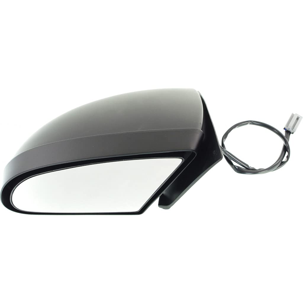 1989-1997 Ford Thunderbird Driver Side Power Door Mirror - Non-Heated Manual Folding Textured Black (Part# E9WY17682B/FO1320133) | Replacement for Broken Mirrors | Perfect for Classic Car Restoration & Daily Driving