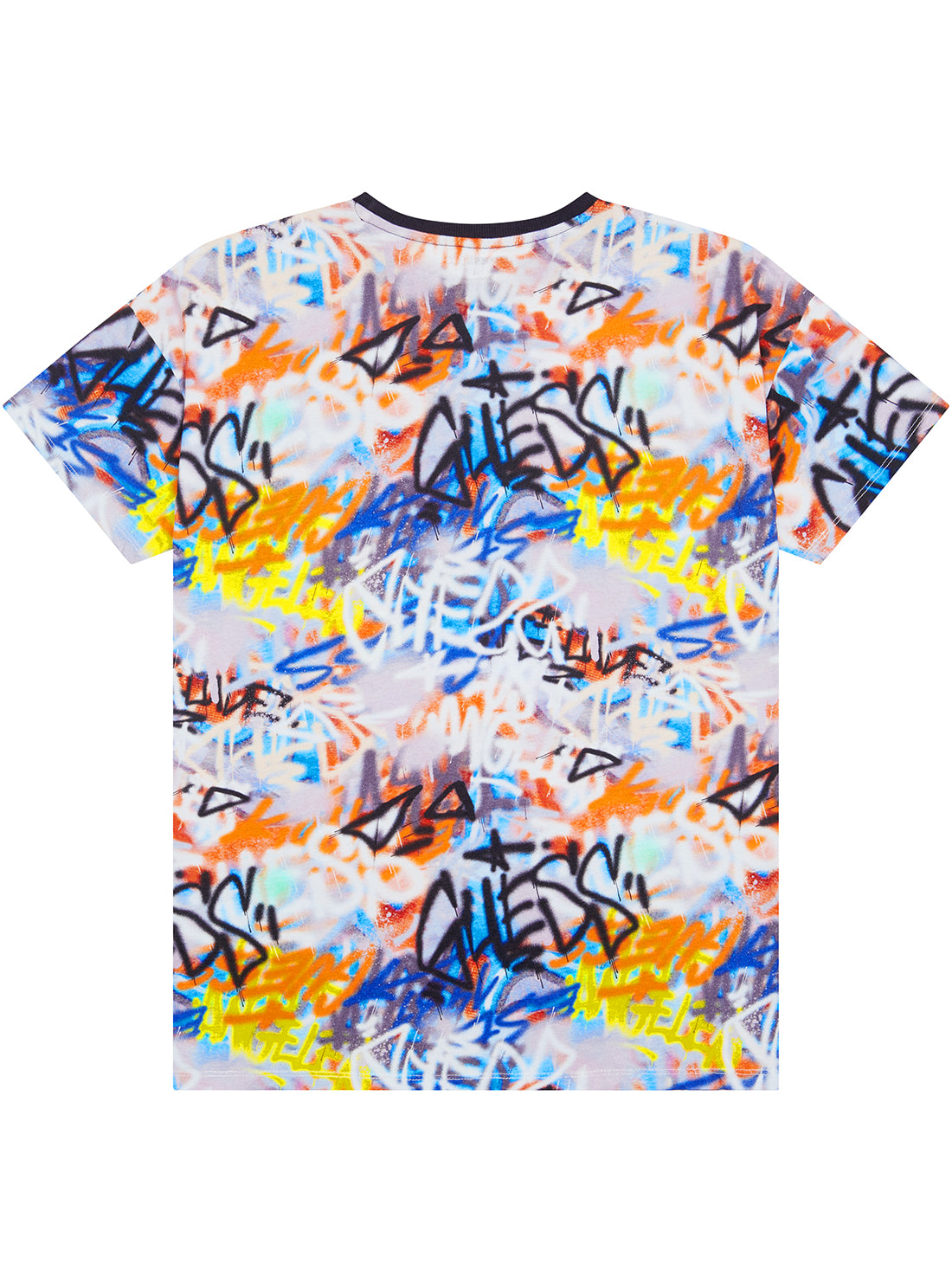 Graffiti Print T-Shirt for Men & Women - Sizes 7 to 18 - Urban Streetwear Fashion for Teens & Adults - Perfect for Concerts, Parties & Casual Wear