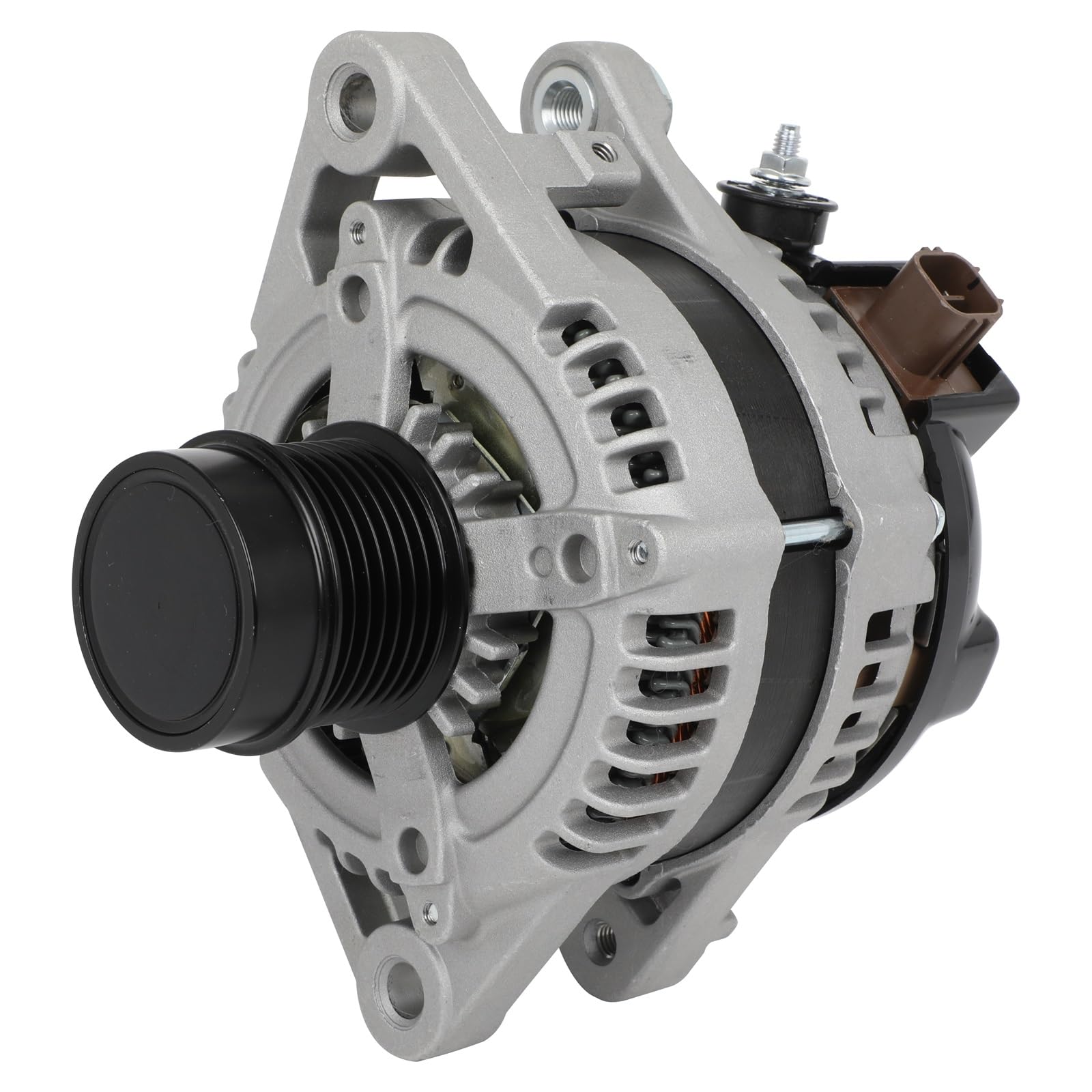 130 Amp 104210-2090 New ASTOU Alternator Replacement for 2006-2008 Toyota RAV4 - High Performance Car Alternator for Smooth Engine Operation & Reliable Power Supply