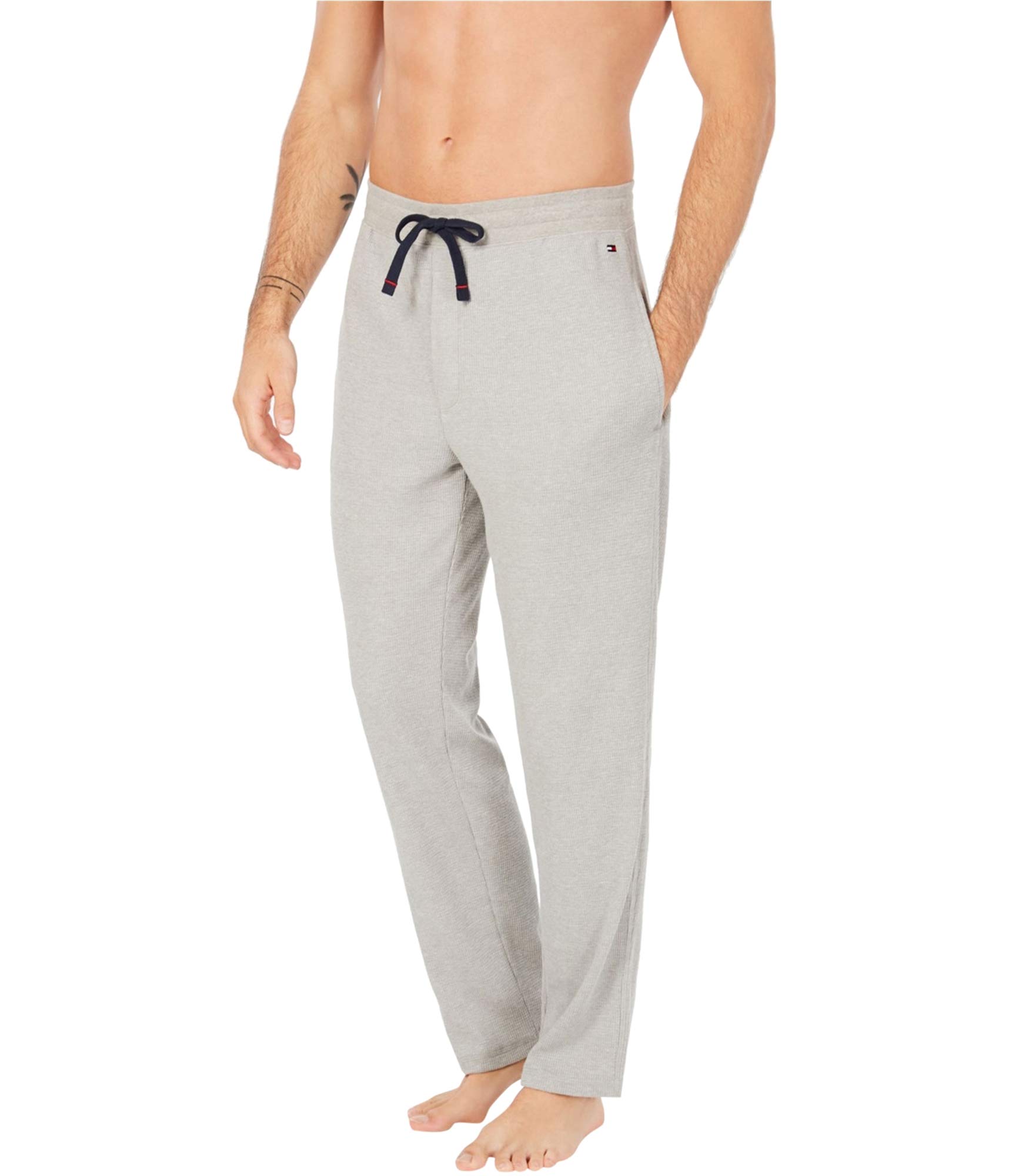 Tommy Hilfiger Men's Modern Essentials Thermal Pants for Winter - Soft Fleece-Lined Base Layer for Cold Weather, Running, Hiking & Outdoor Activities