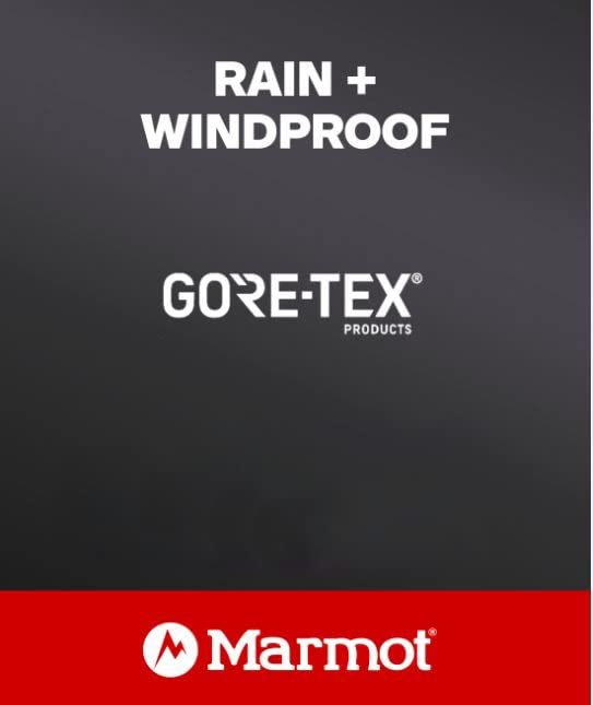 MARMOT Women's GORE-TEX Minimalist Rain Jacket - Lightweight Packable Waterproof Windbreaker for Hiking, Travel & Outdoor Activities | Breathable Durable Raincoat with Hood