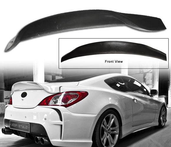 2010-2016 Hyundai Genesis Coupe Poly Vega Style Rear Spoiler Wing - High Performance Car Accessory for Sporty Look & Improved Aerodynamics - Perfect for Racing, Car Shows & Street Style Enhancement