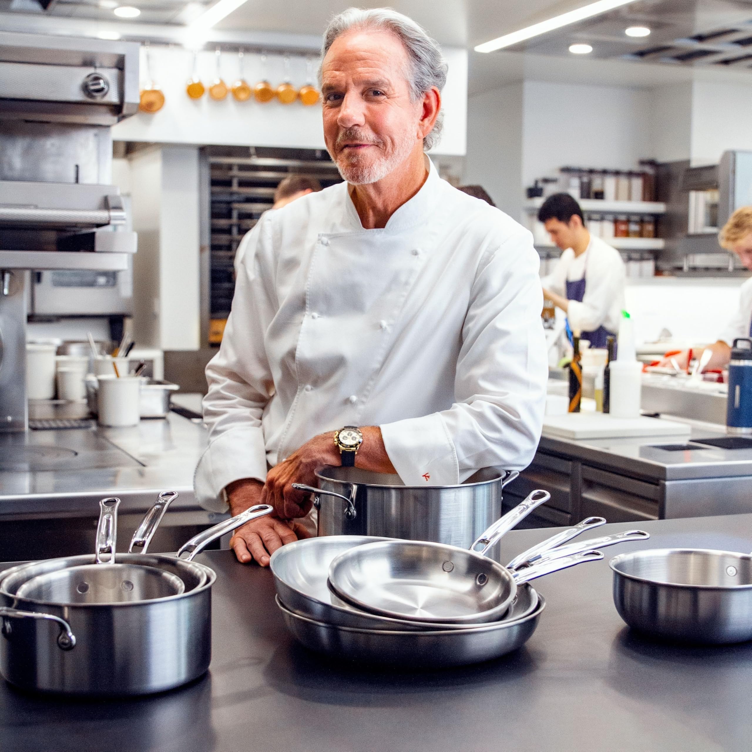 Hestan Thomas Keller Insignia 1.5 Quart Stainless Steel Sauce Pot - Induction Compatible Cookware for Professional Chefs & Home Cooking - Perfect for Sauces, Soups & Melting Chocolate
