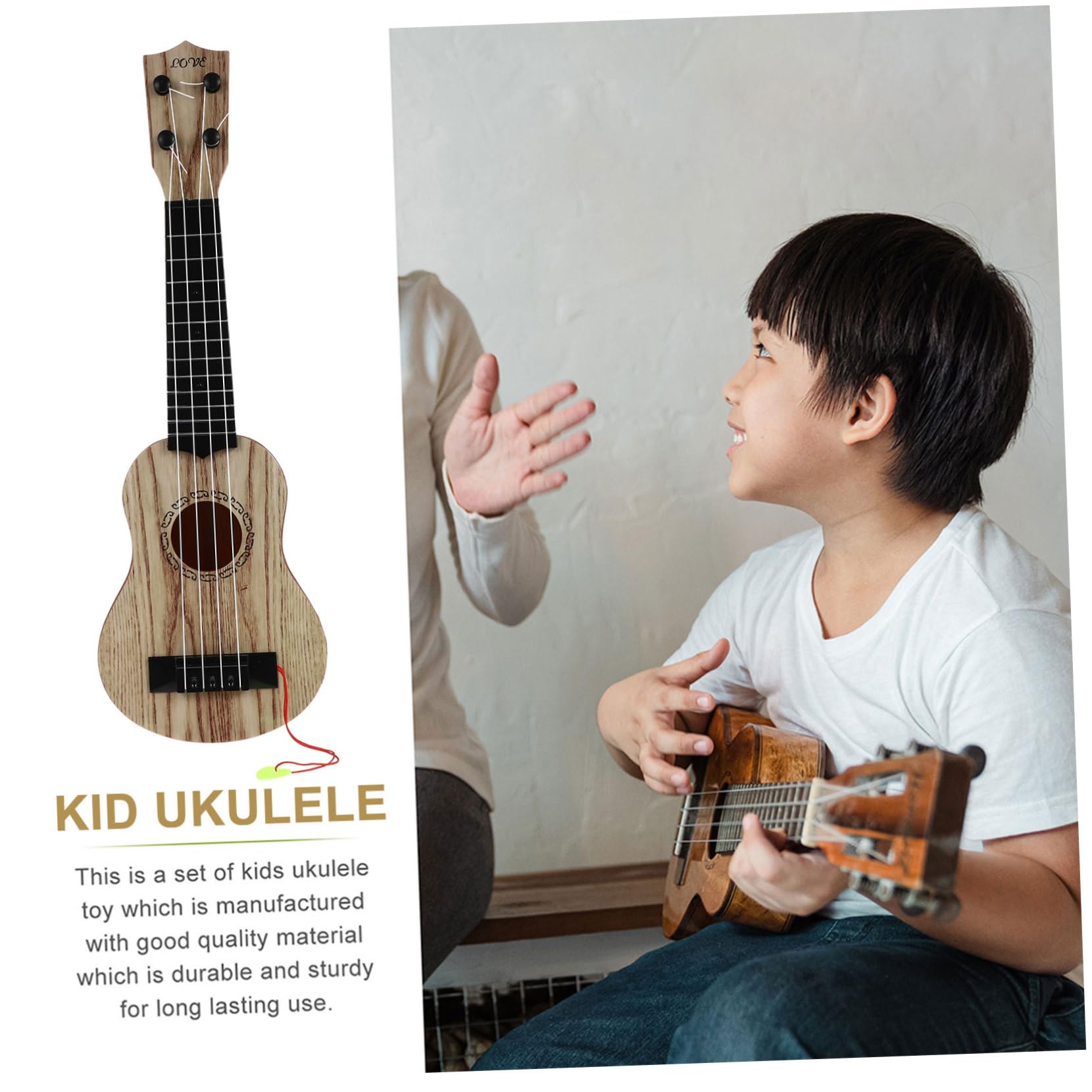 Kids Toy Guitar Mini Ukulele - Educational Musical Instrument for Children