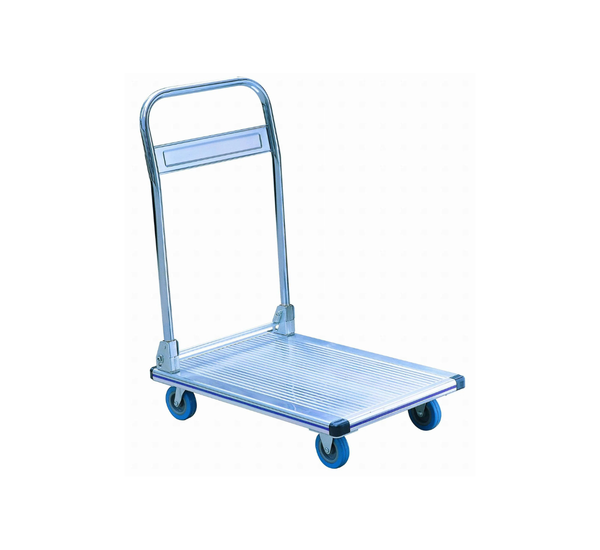 NP150 Heavy Duty Aluminum Platform Truck - 150kg Capacity for Warehouse, Garage & Industrial Use