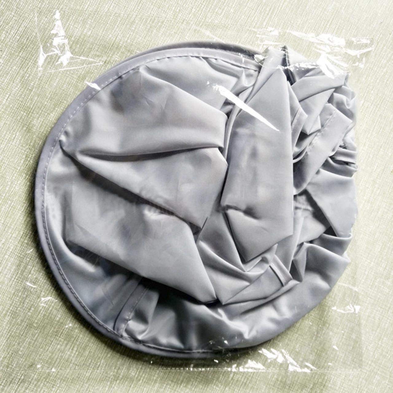 Niyanta Professional Waterproof Hair Cutting Cape Apron - Gray Barber Cloak for Salon & Home Haircuts, Stylist Hairdressing Accessory with Hair Catcher Design | Perfect for Salon Shops, Barber Services & DIY Haircuts at Home