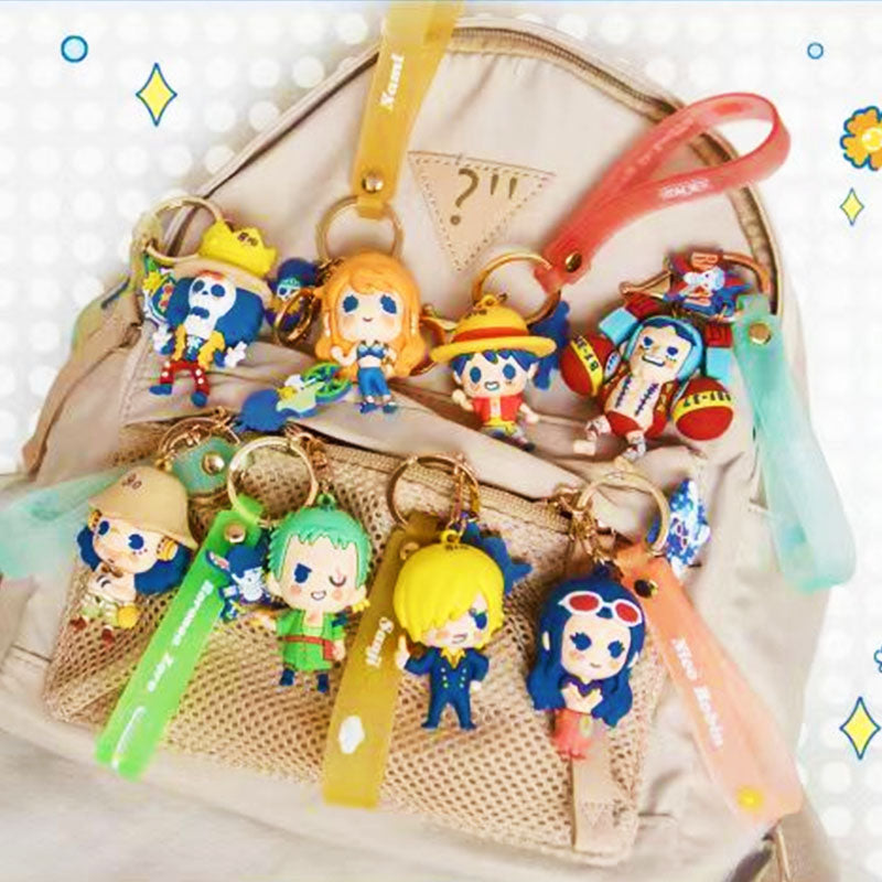 ONE PIECE Anime Keychain Blind Box - Random Character Collectible for Fans, Gifts, and Cosplay Accessories | Perfect for Keychains, Bags, and Anime Merchandise Collections