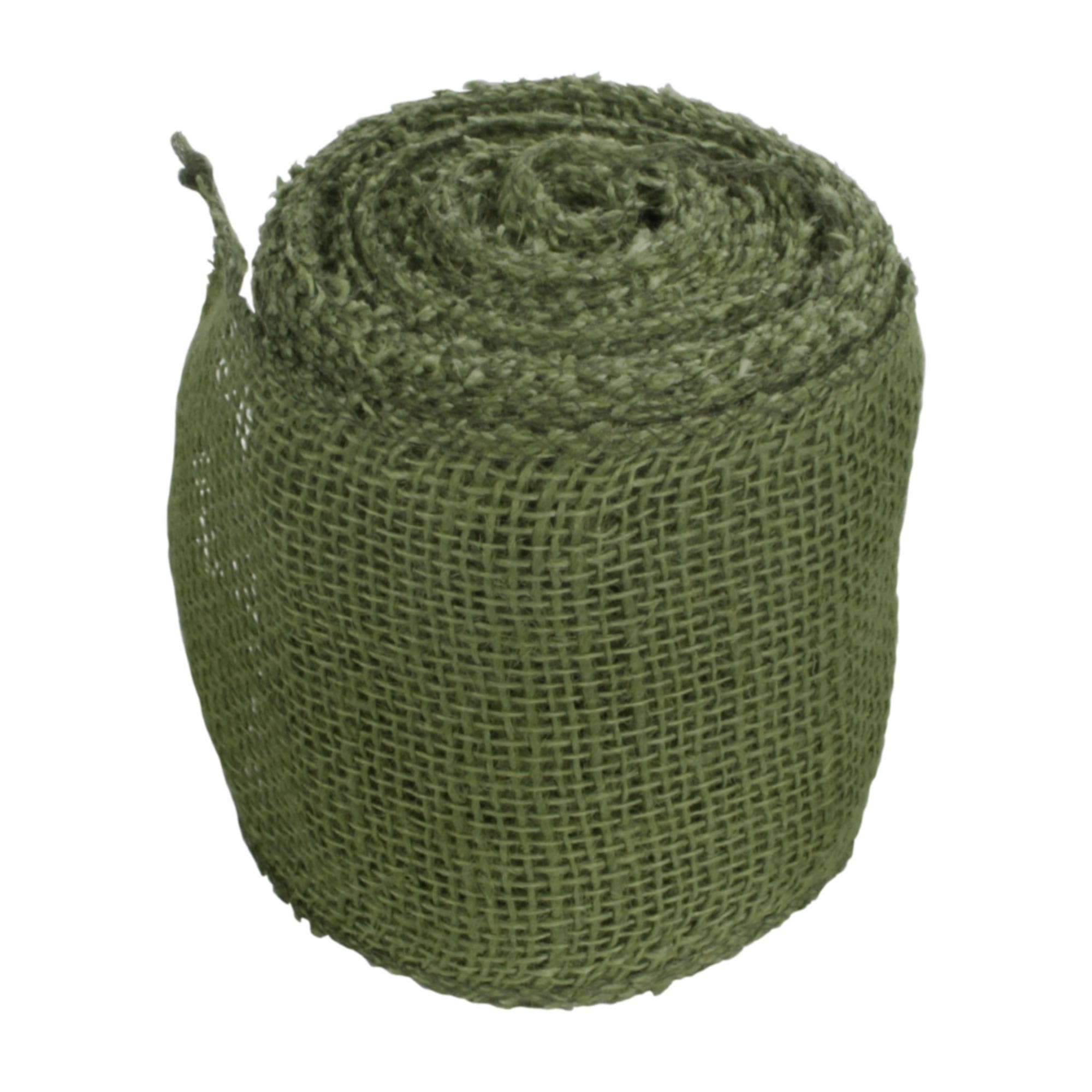 JubileeYarn Burlap Jute Craft Ribbon - 5.5