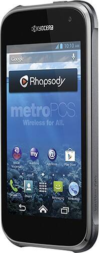 Kyocera Hydro XTRM 4G LTE Unlocked Waterproof Smartphone - MetroPCS Compatible No Contract Cell Phone (Black) - Perfect for Outdoor Adventures, Water Sports & Rugged Use