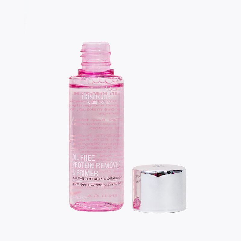 JB Lashes Protein Remover & Primer - 30ml | Gentle Eyelash Extension Cleanser for Safe Removal & Prep | Perfect for Salon & Home Use