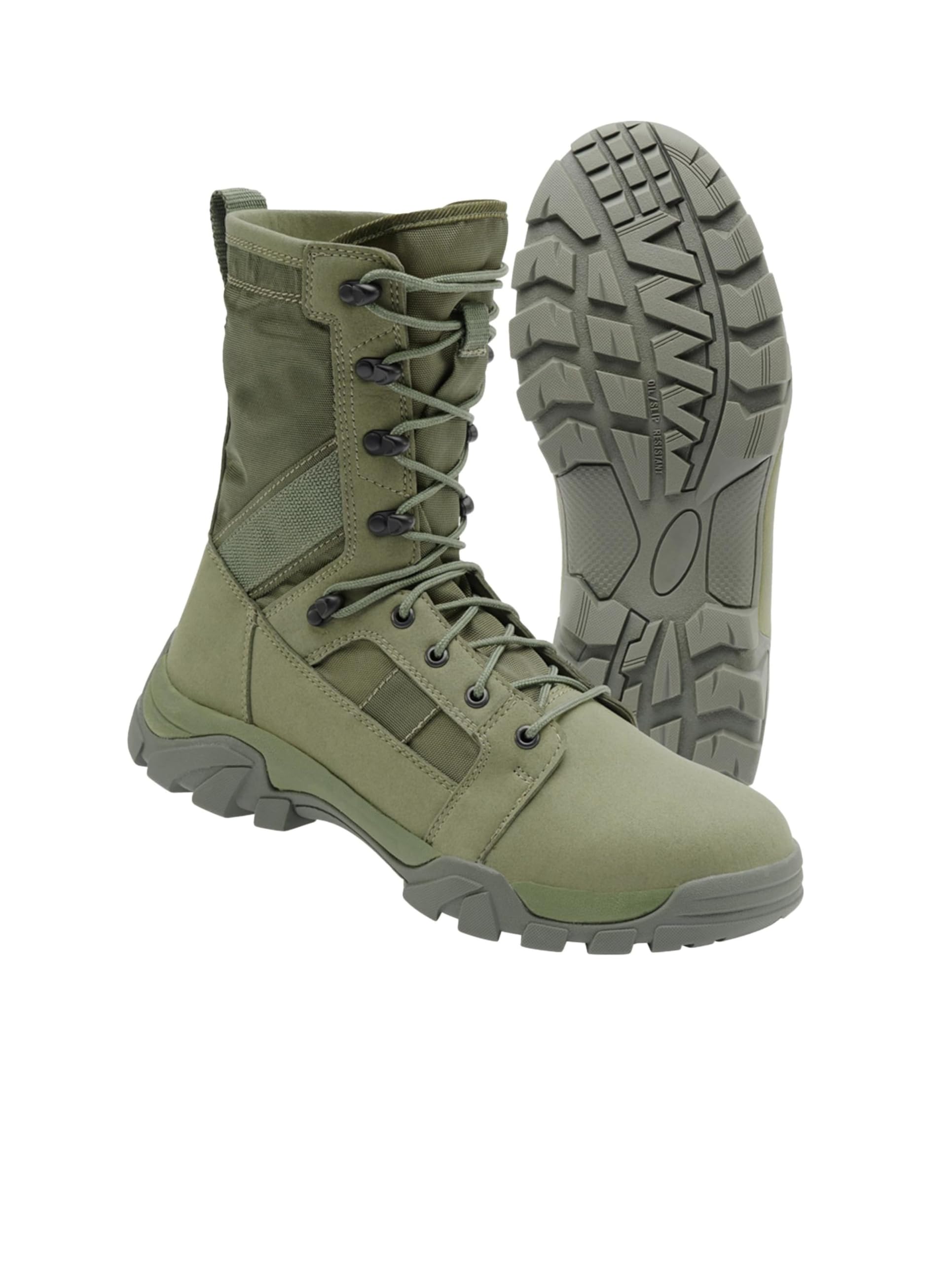 Premium Black Tactical Defense Boots - Durable & Comfortable for Outdoor, Hiking, and Work Safety